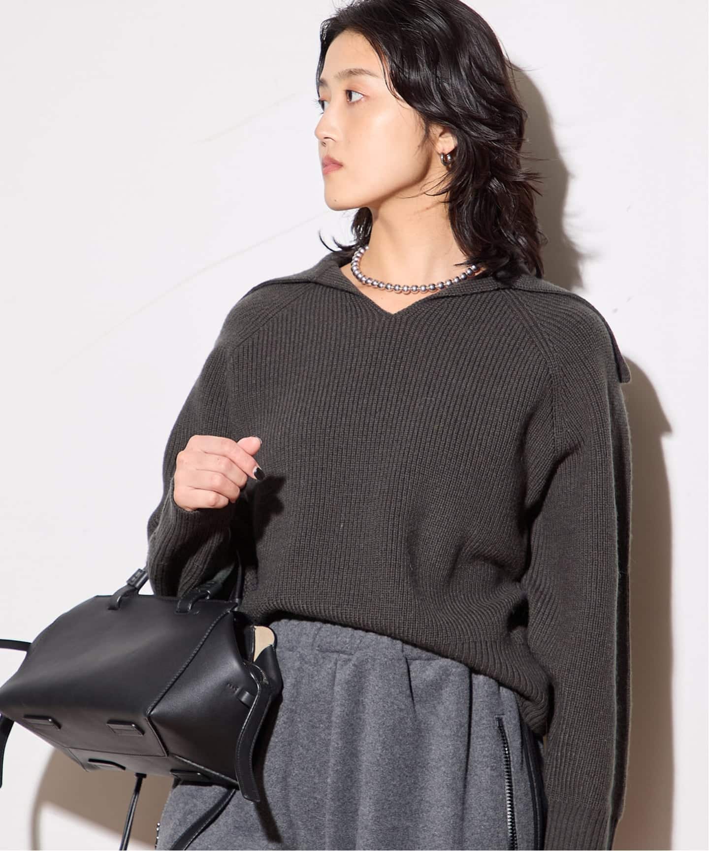 予約》バルーンセーラーカラーニット（ニット／セーター