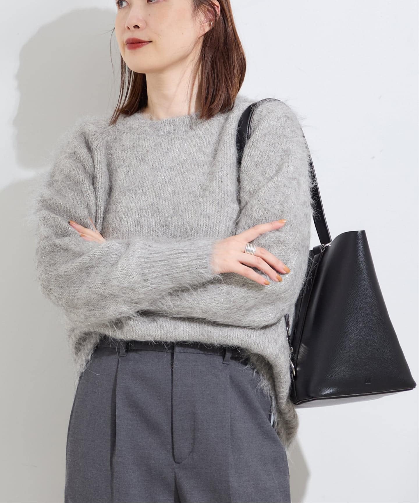 アルパカMIXスパンコールプルオーバー（ニット／セーター）｜JOURNAL