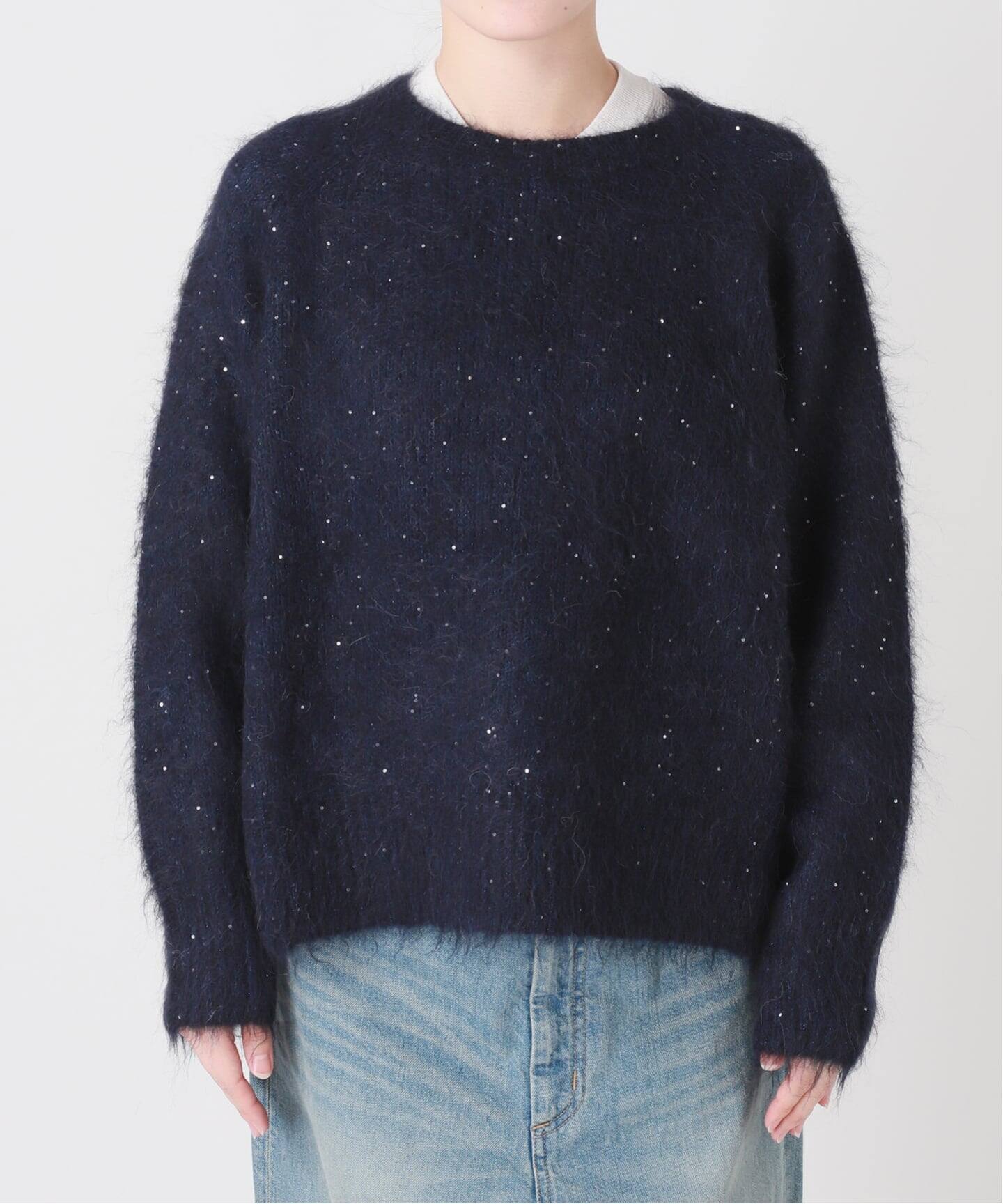 アルパカMIXスパンコールプルオーバー（ニット／セーター）｜JOURNAL