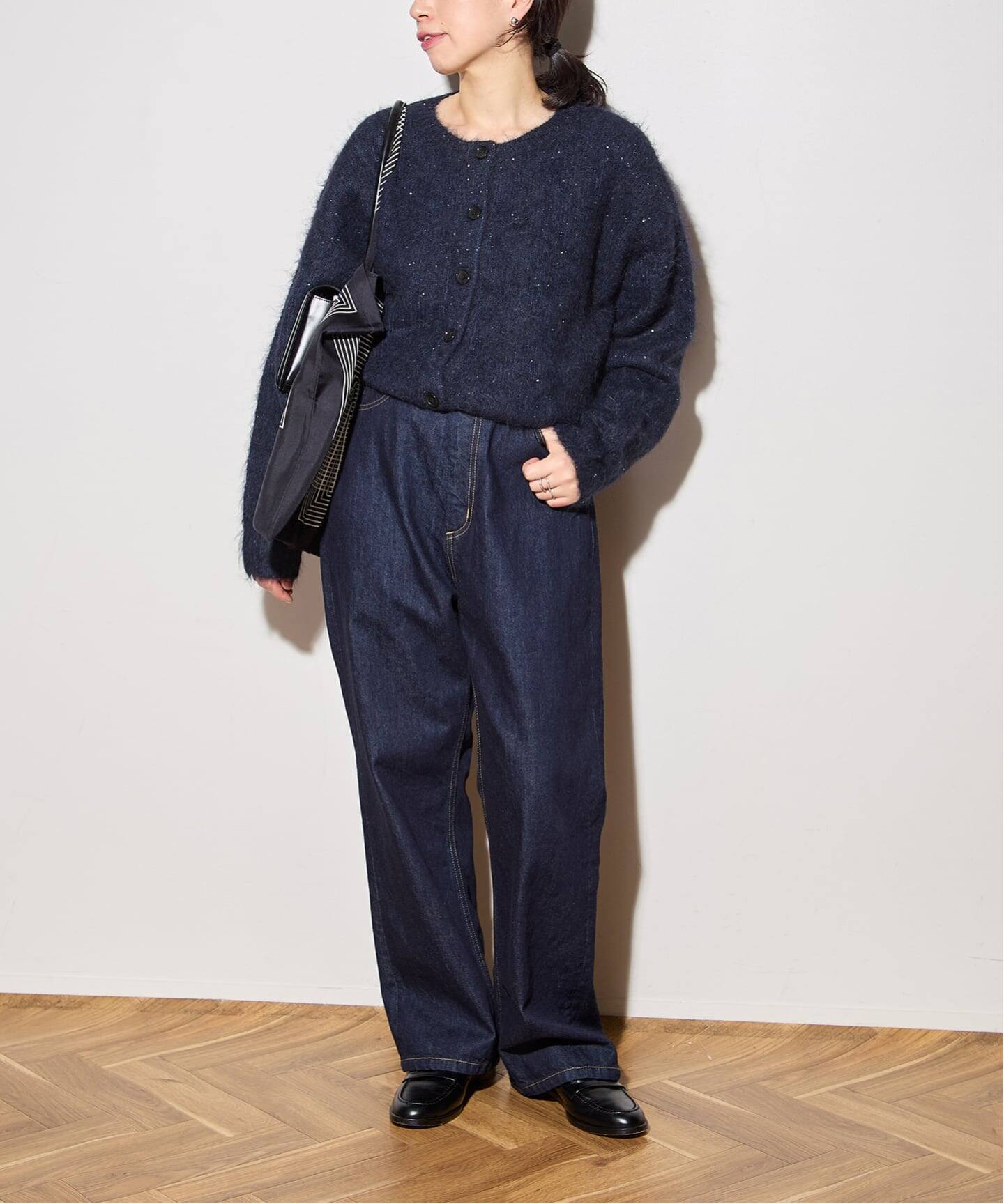 アルパカMIXスパンコールカーディガン（カーディガン）｜JOURNAL