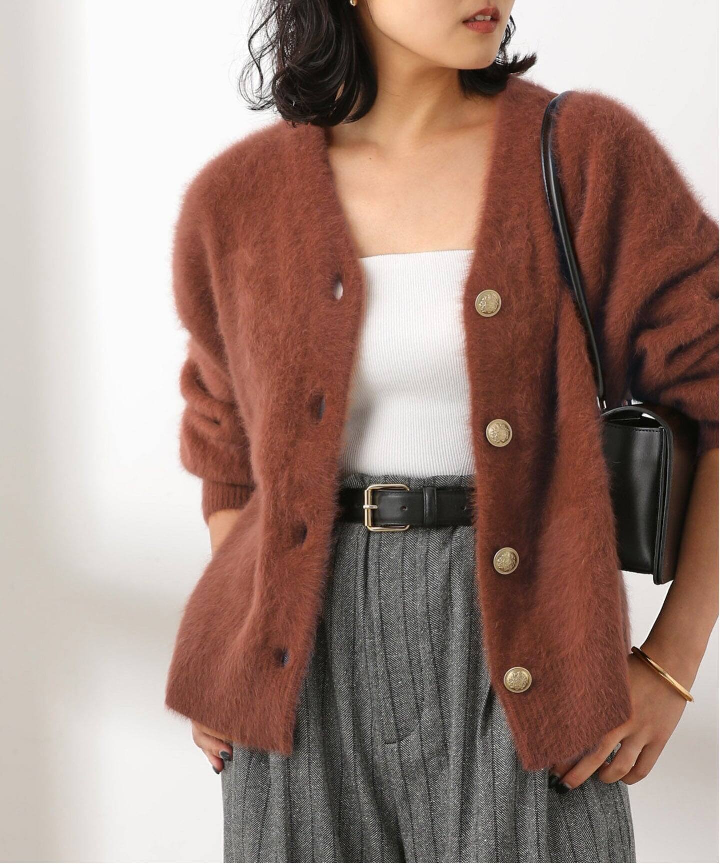 追加2》FOX CASHMERE Vネックカーディガン（カーディガン）｜JOURNAL