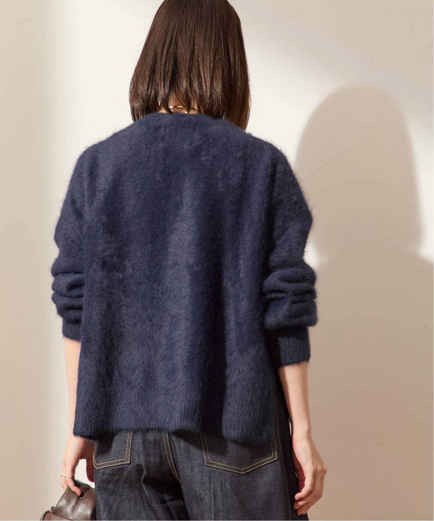 ジャーナルスタンダード レサージュ　FOX CASHMERE ニット　ピンク ジャーナルスタンダード レサージュ FOX CASHMERE ニット ピンク