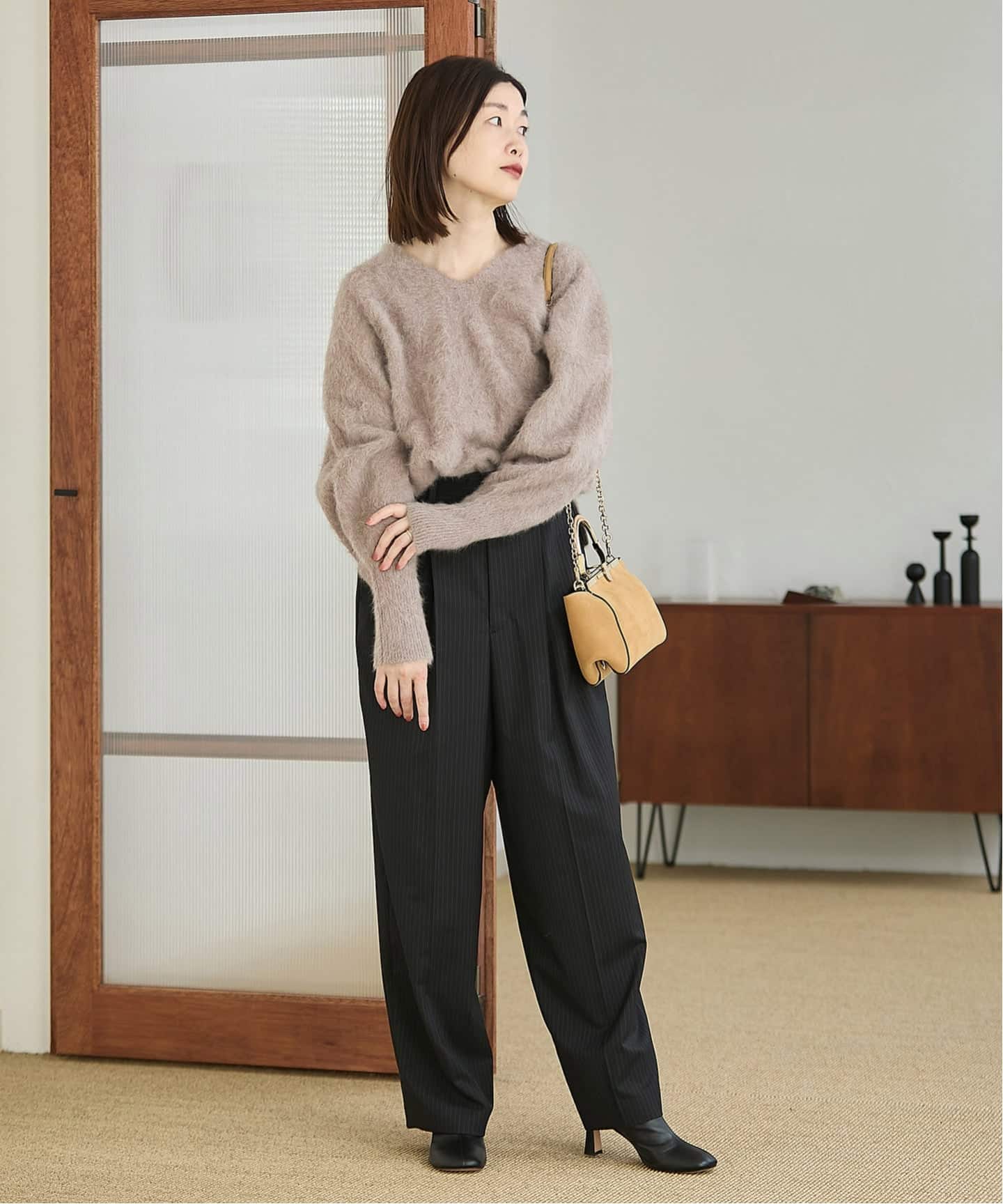 トップス JOURNAL STANDARD L'ESSAGE FOX CASHMERE JOURNAL STANDARD L'ESSAGE｜《追加予約》FOX CASHMERE Vネック