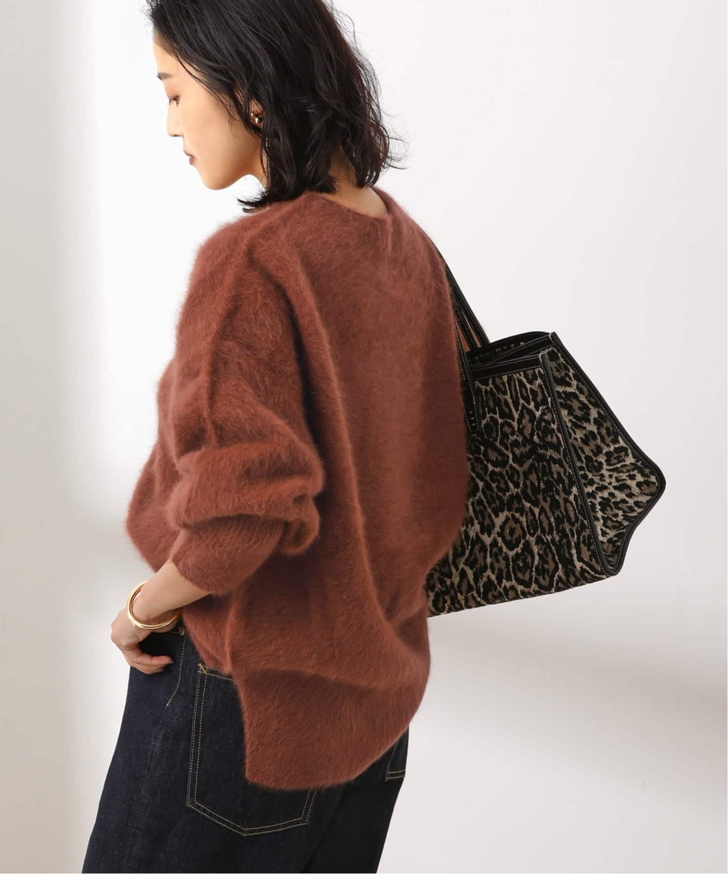 ジャーナルスタンダードレサージュ FOX CASHMERE Vネックプルオーバー journal standard L'essage（ジャーナルスタンダードレサージュ）の