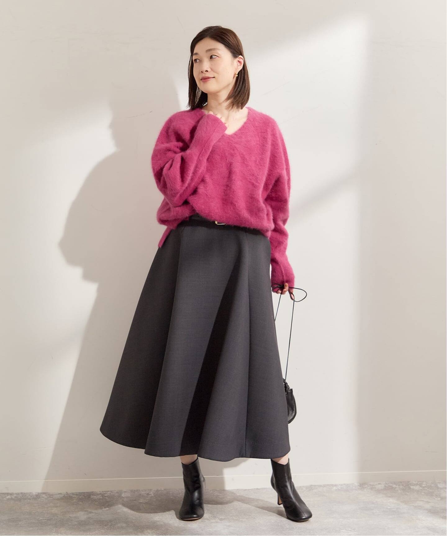 ジャーナルスタンダードレサージュ FOX CASHMERE Vネックプルオーバー 追加》FOX CASHMERE Vネックプルオーバー（ニット/セーター