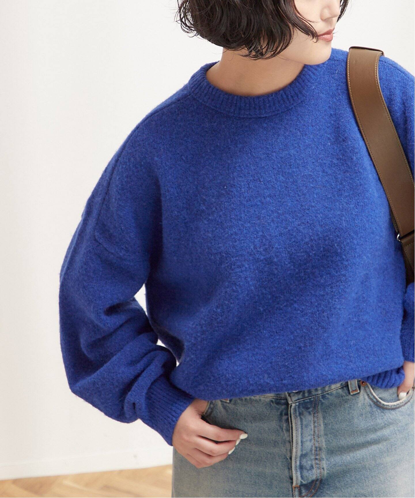 Journal Standard ジャーナルスタンダード ブルー ニット L Journal Standard ジャーナルスタンダード ブルー ニット L