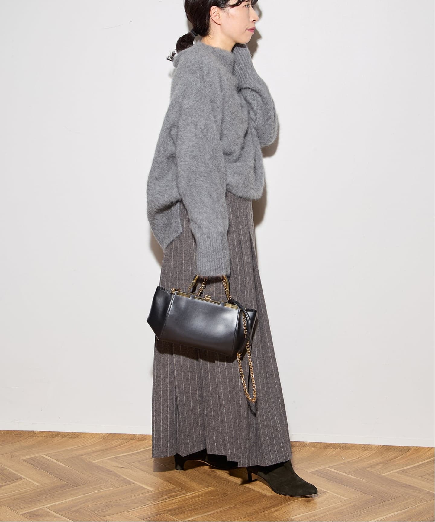 ジャーナルスタンダード レサージュ　フォックスカシミヤオフプルオーバー 追加》FOX CASHMERE オフプルオーバー（ニット／セーター）｜JOURNAL