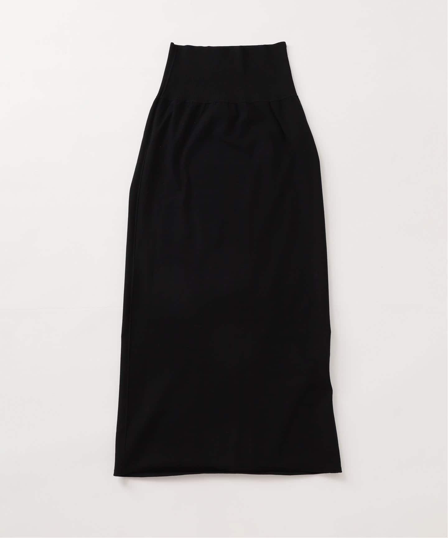 【JOURNAL STANDARD】シックTRラップスカート Black TRストレッチ スカート（ロング・マキシ丈スカート）｜journal