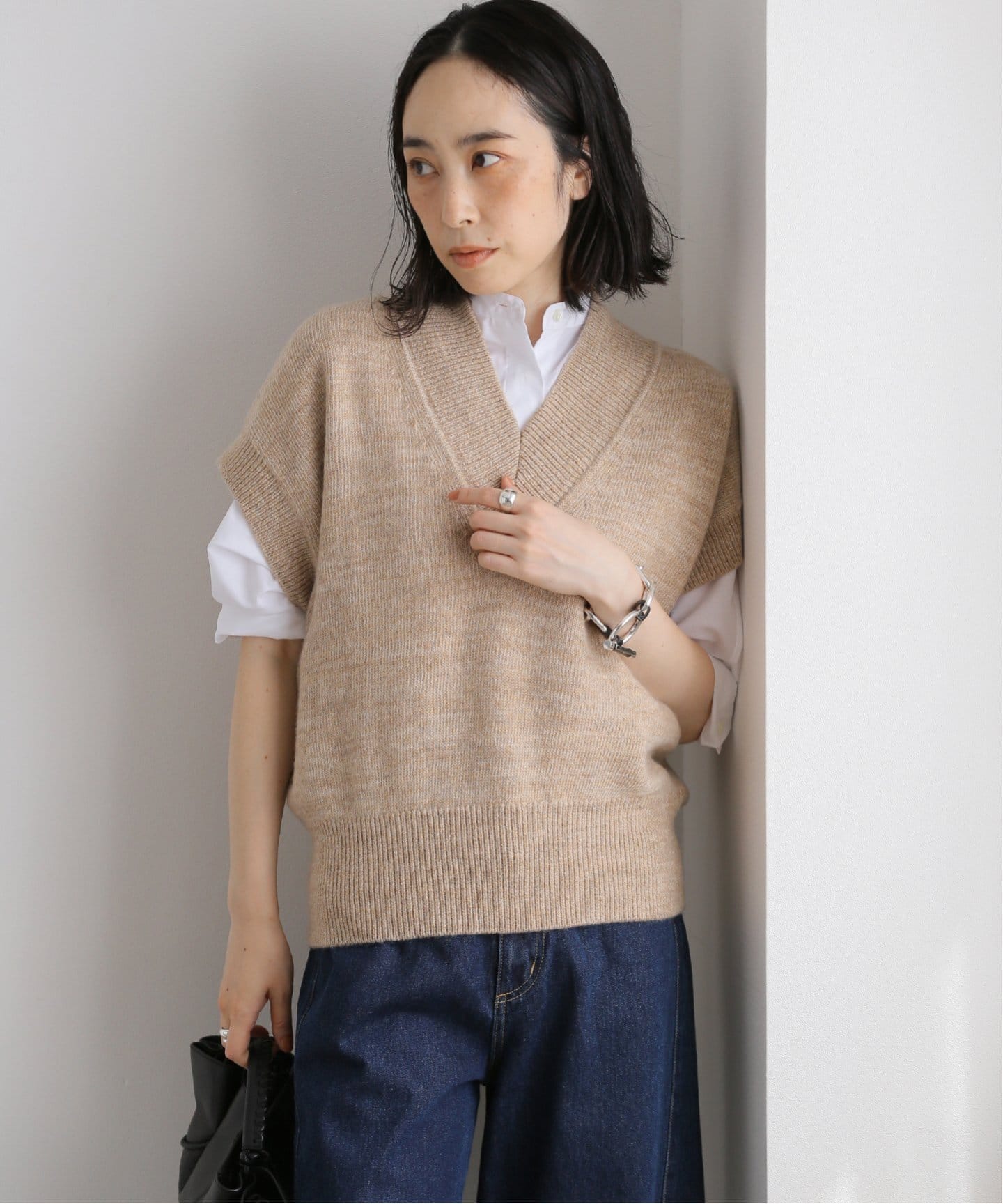 入荷now 買えない 予約》MIXヤーンベスト（ベスト）｜JOURNAL STANDARD L'ESSAGE トップス