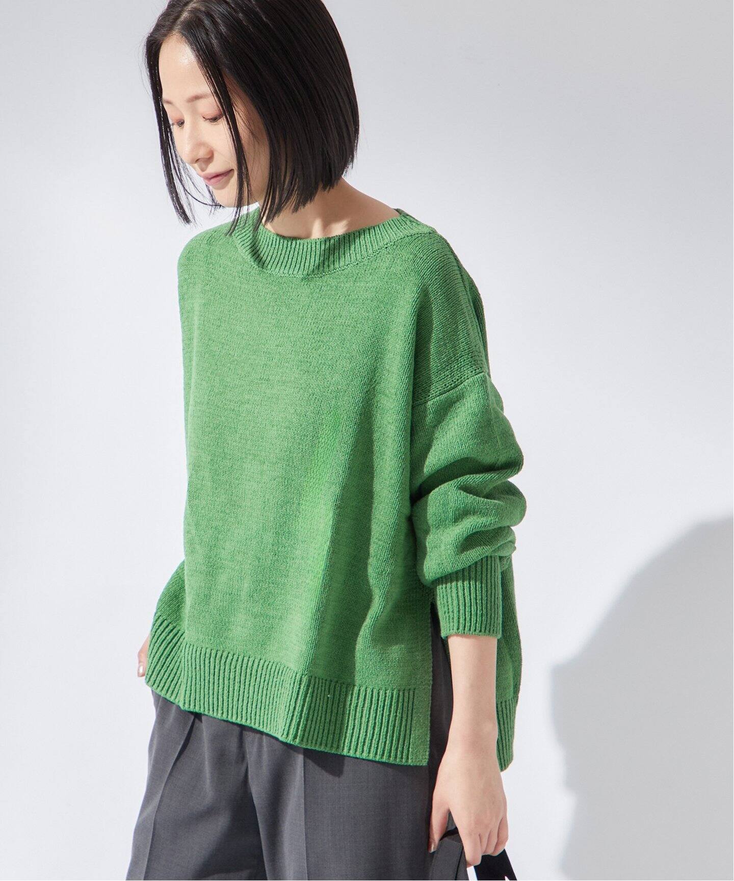 JOURNAL STANDARD - 美品★NEU Journal Standard★オーバーサイズプルオーバー 予約》［25AW新作］ラムミックスシャツプルオーバー（ニット
