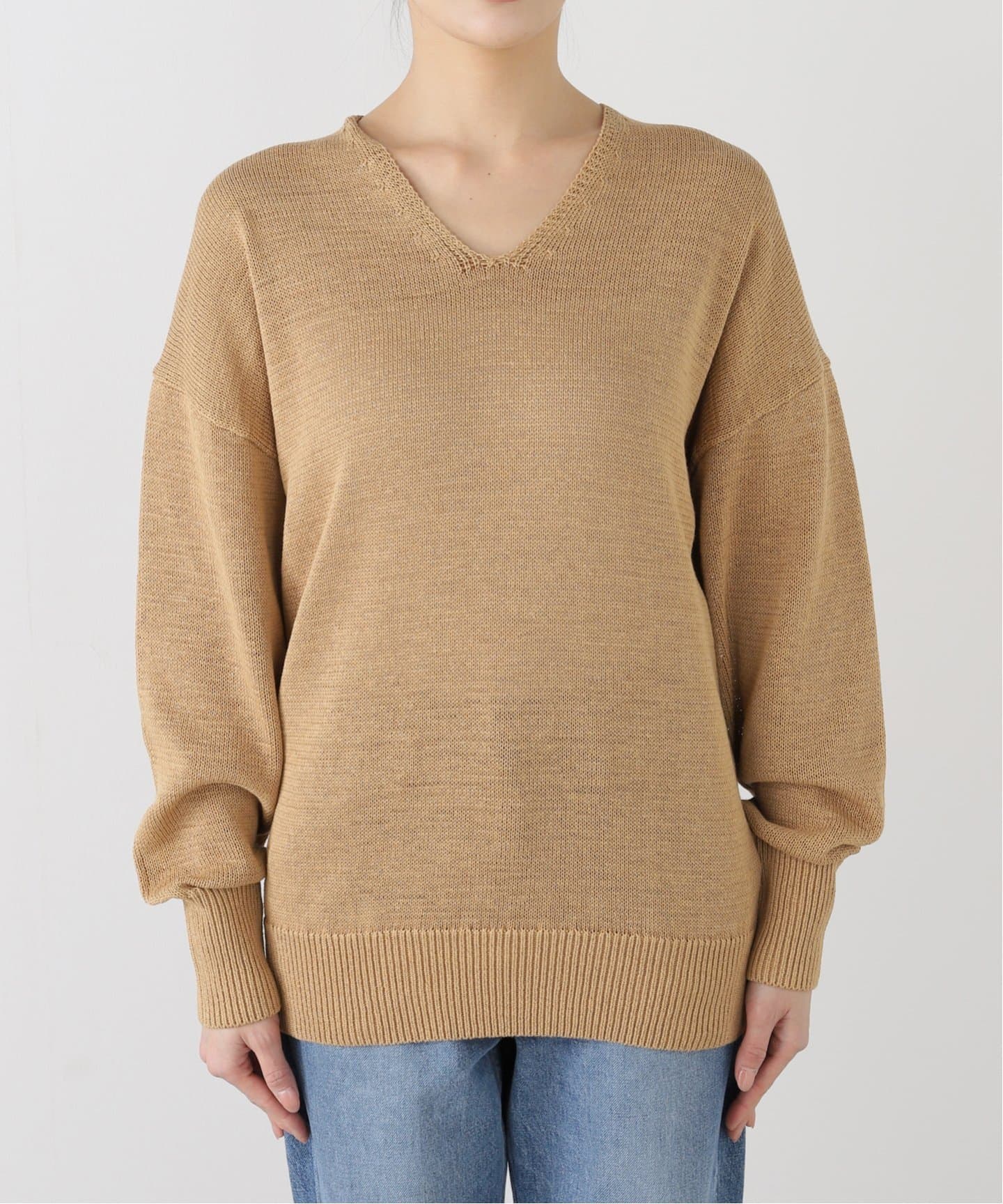 新品♪JOURNAL STANDARD L'ESSAGE Vネックプルオーバー ニュアンスVネックプルオーバー（ニット／セーター）｜JOURNAL