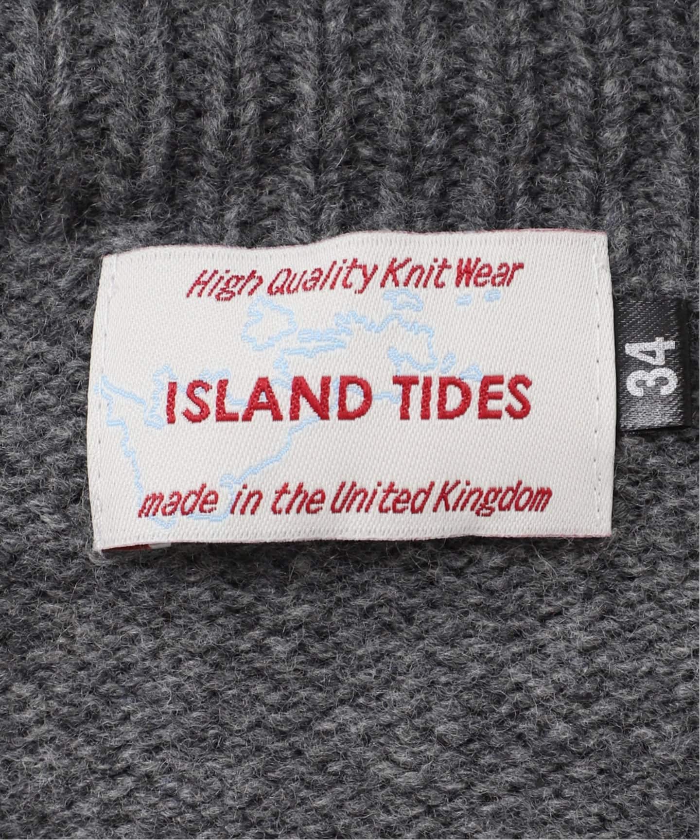 JOURNAL STANDARD -  Tides　タートルネック ニット 白 追加》【ISLAND TIDES/アイランドタイド】ラムズウールタートルネック
