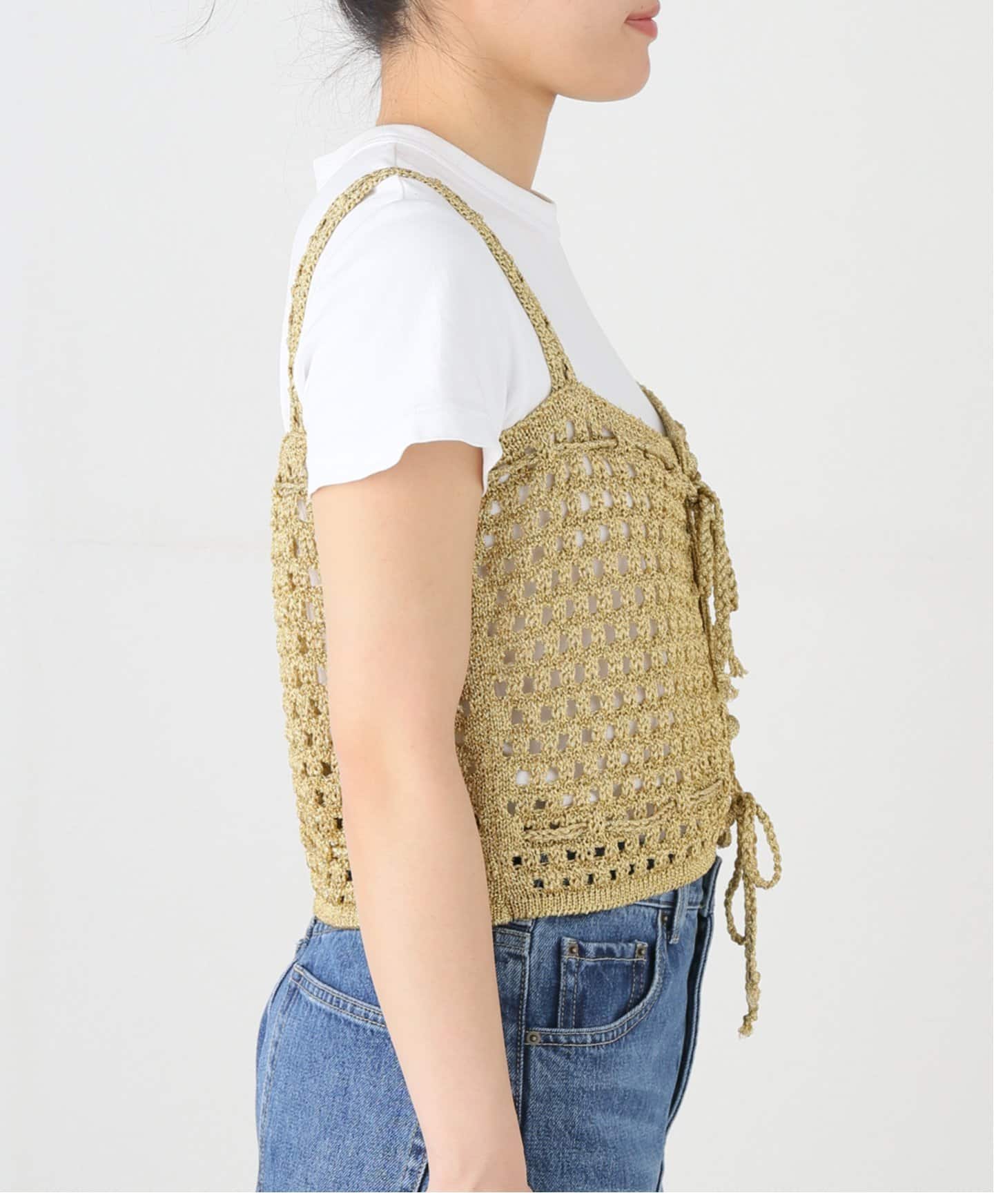 【限定値下げ】gajess glitter camisole ガジェス Gajess】Glitter Camisole