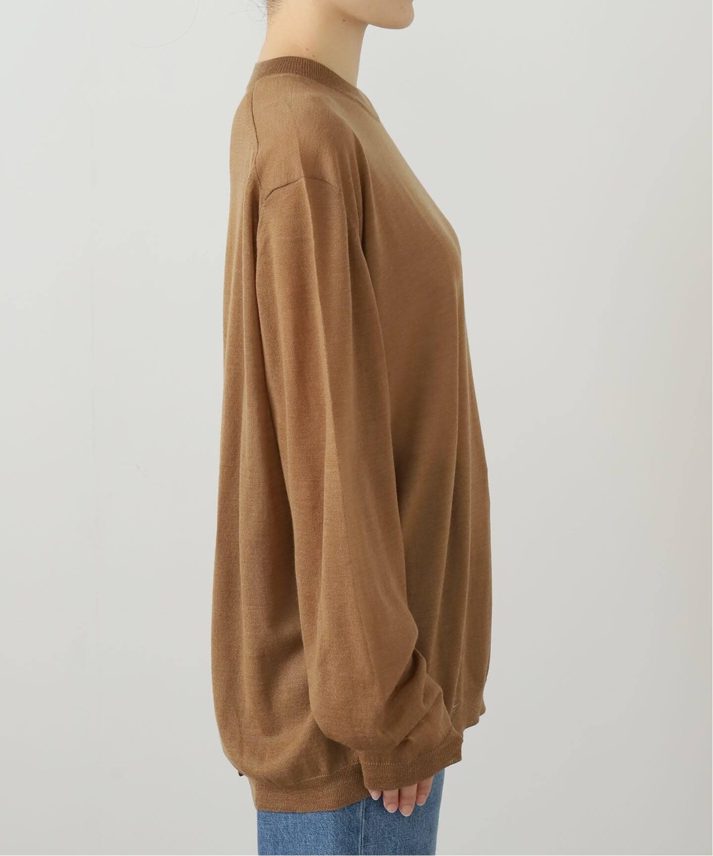 RECTO ダブルレイヤーニットトップ ベージュ RECTO ダブルレイヤーニットトップ ベージュ - メルカリ