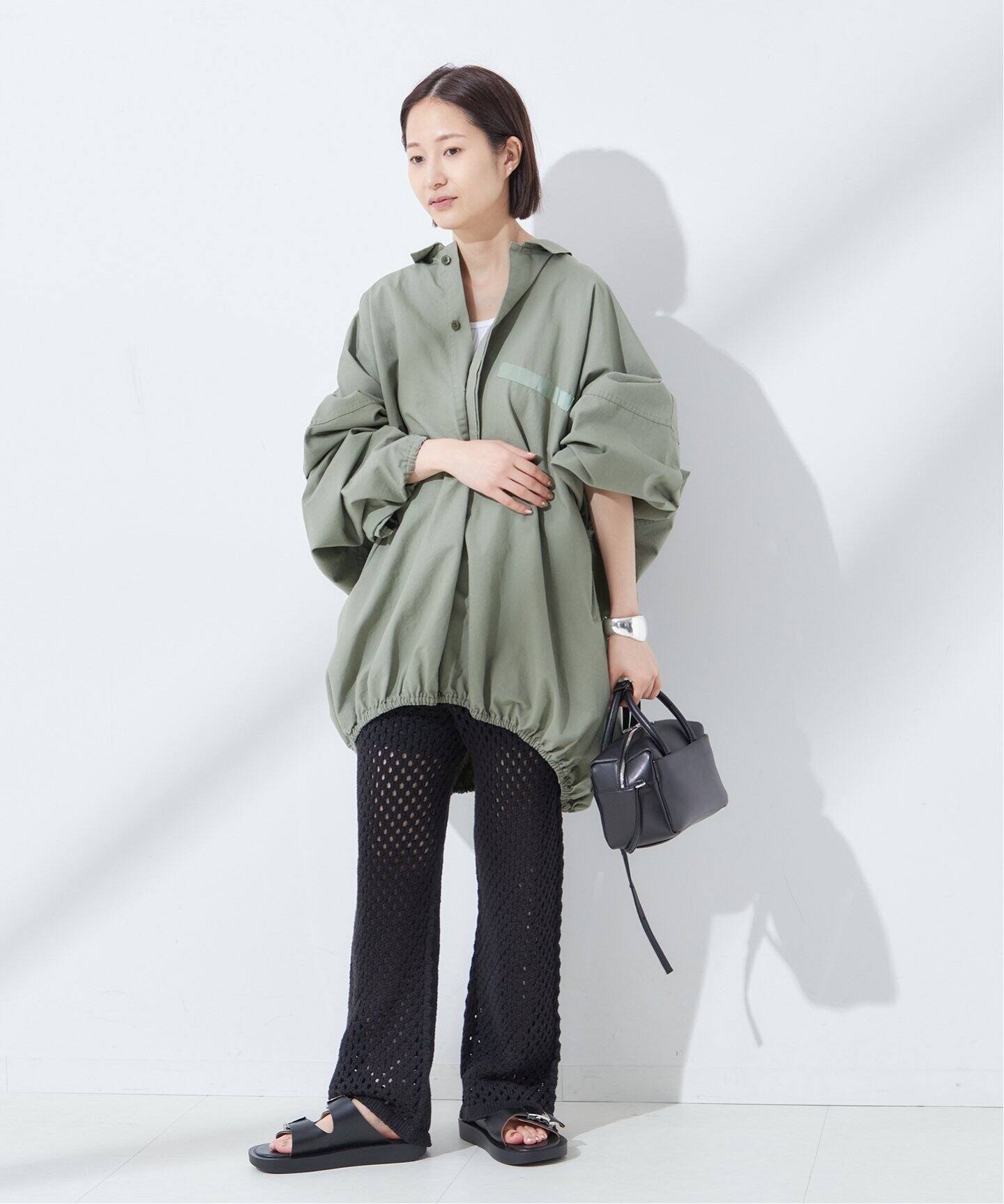 Uhr/ウーア】Mesh Knit Pants：ニットパンツ（その他パンツ）｜JOURNAL 