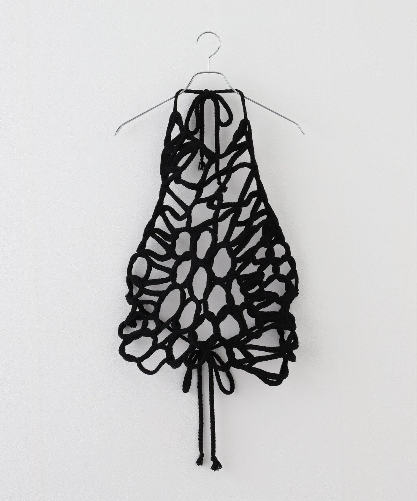 FUMIE TANAKA(フミエタナカ)】giza dot bustier：ビスチェ（ニット  