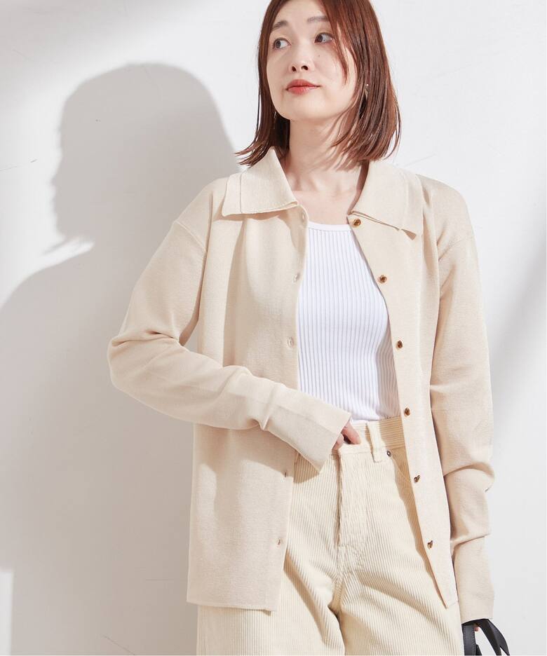 Uhr/ウーア】Knit Polo Cardigan：カーディガン（カーディガン  