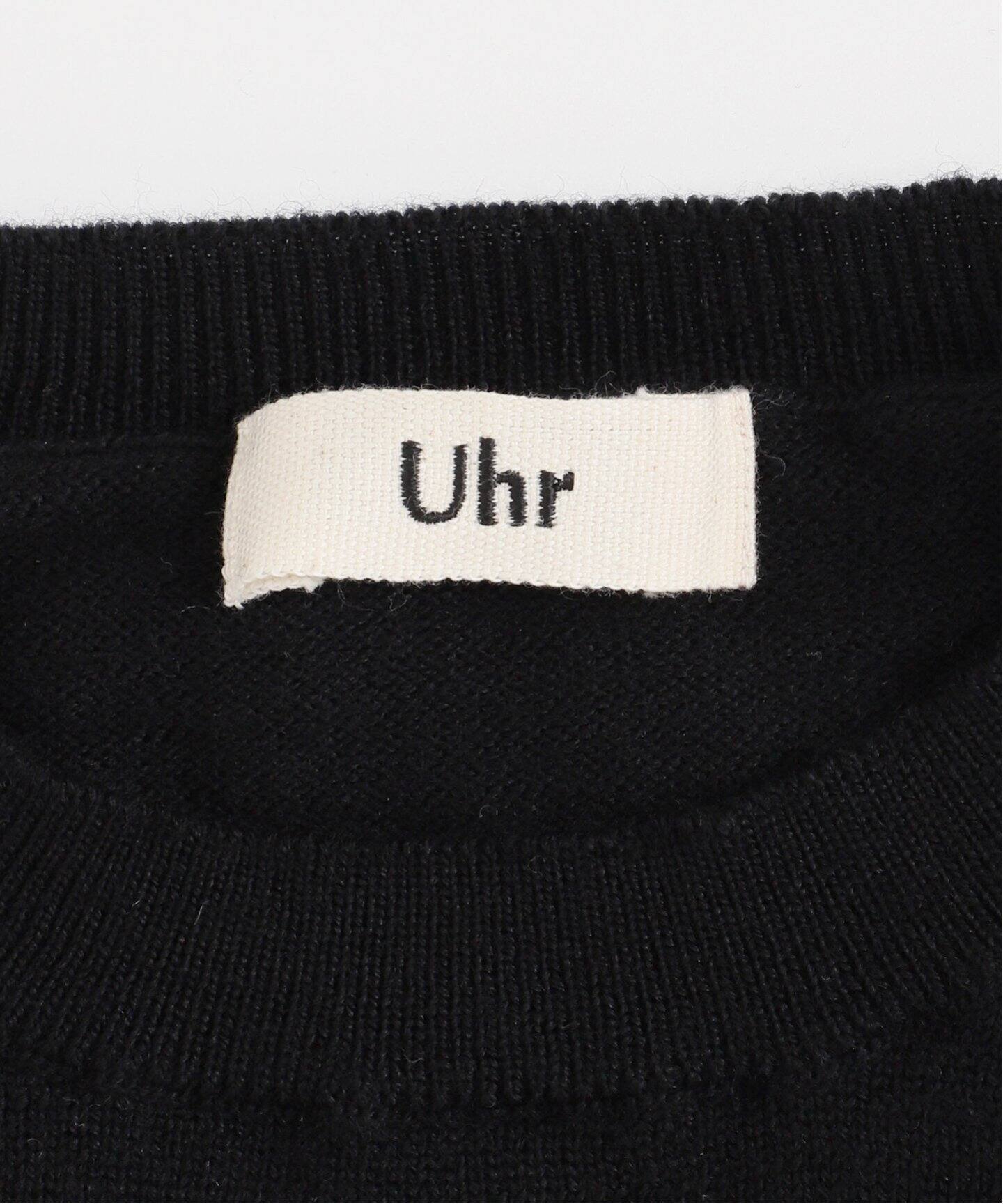 Uhr/ウーア】Vest / Pullover Combi Knit：ベスト＋プルオーバーセット