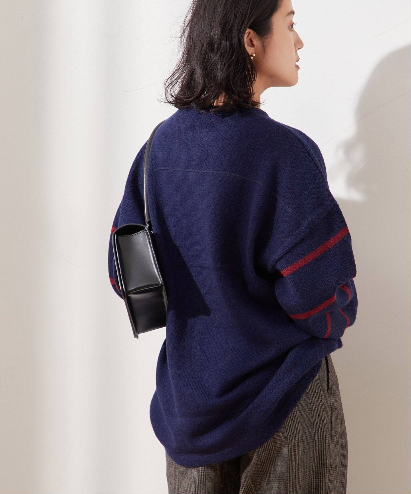 予約》【Uhr/ウーア】79 Numbering Knit：ニット（ニット