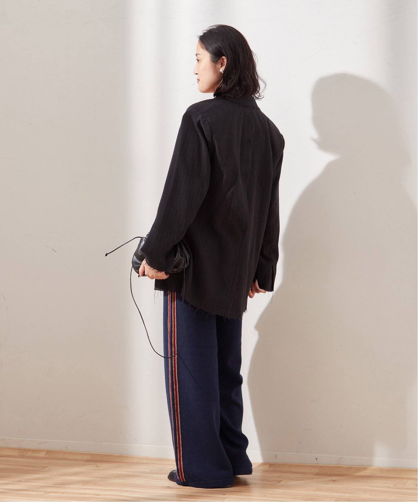 Uhr/ウーア】Line Knit Pants：ニットパンツ（その他パンツ）｜JOURNAL