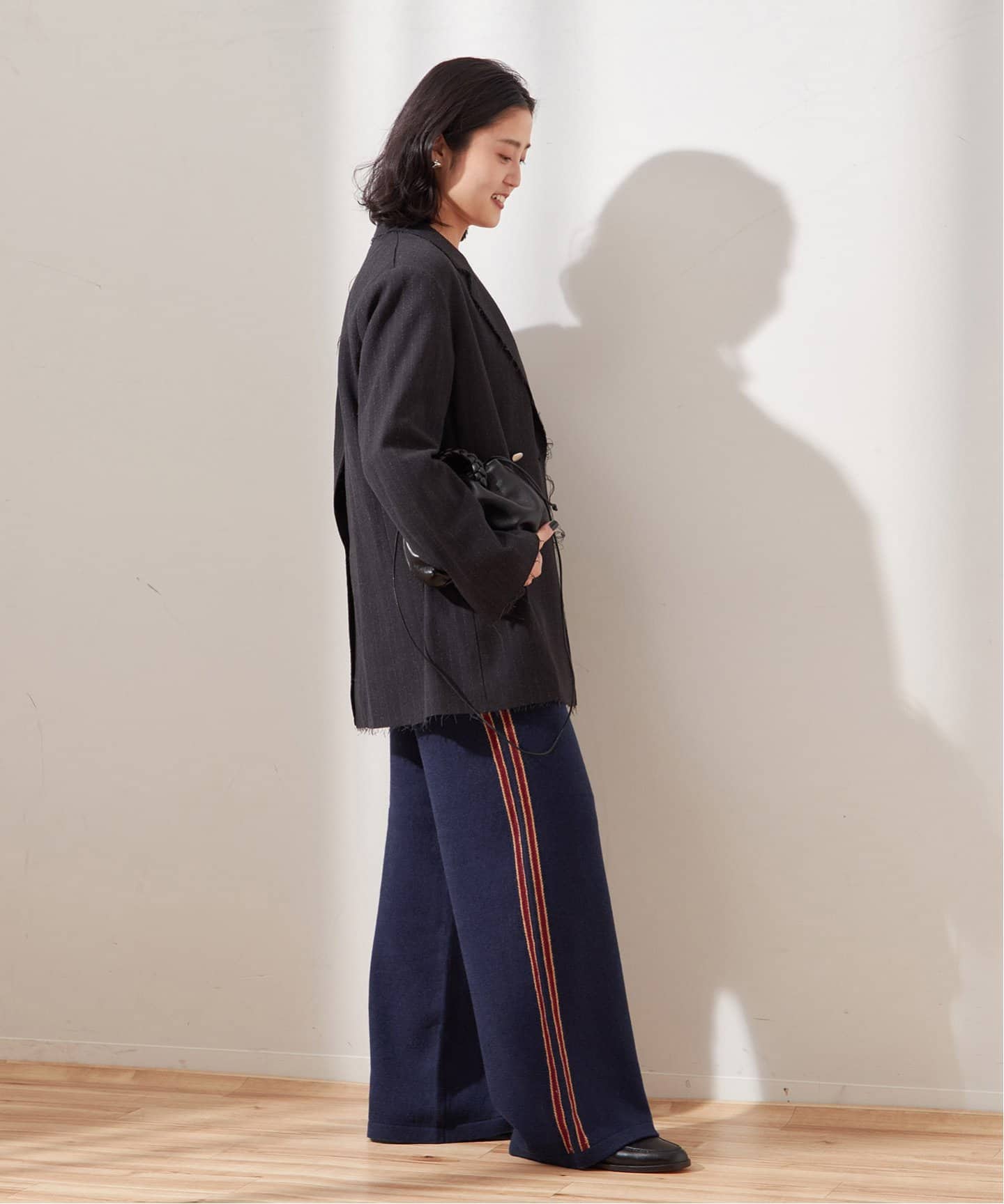 Uhr/ウーア】Line Knit Pants：ニットパンツ（その他パンツ）｜JOURNAL
