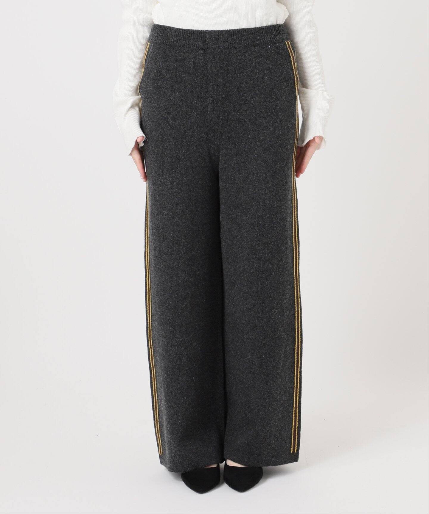 Uhr/ウーア】Line Knit Pants：ニットパンツ（その他パンツ）｜JOURNAL