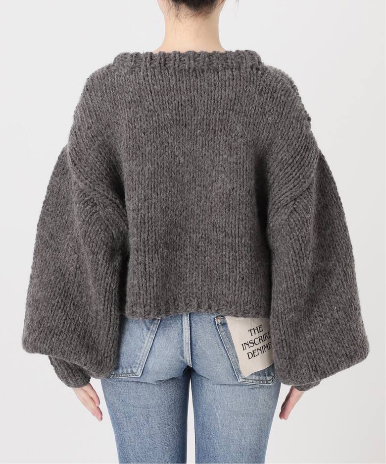 Uhr/ウーア】Short Hand Knit Pull-over：ニット（ニット／セーター  