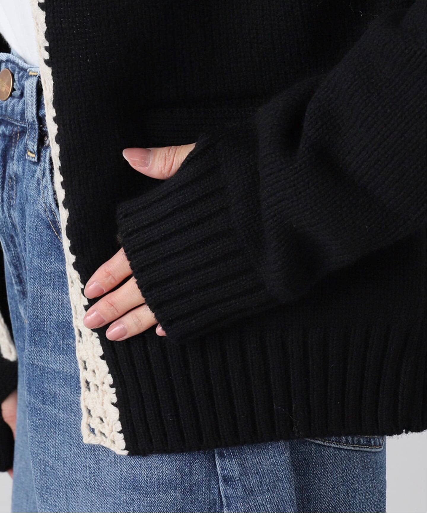 JANE SMITH チュールカーディガン JANESMITH カーディガン ジェーンスミス / ウールカシミア