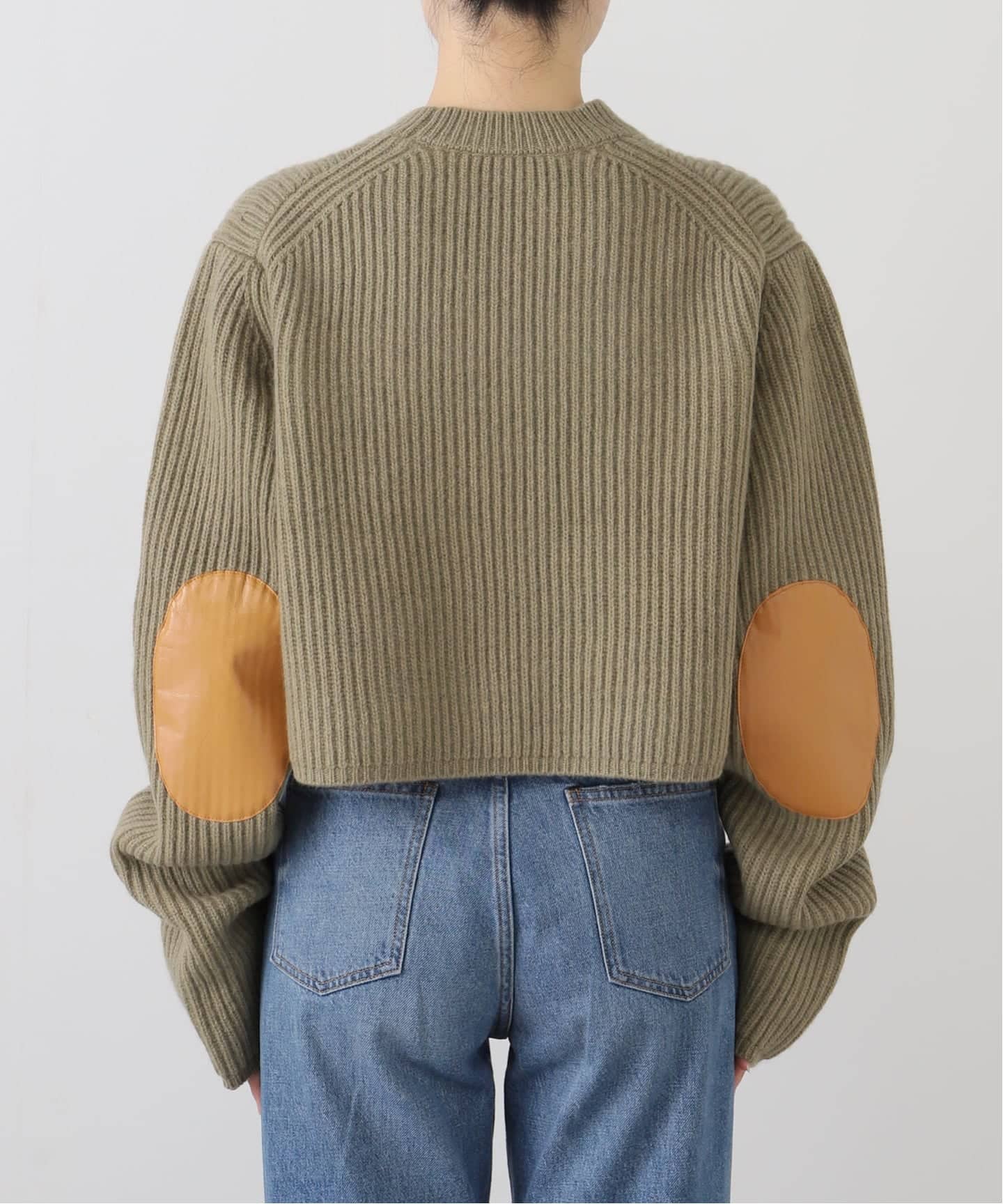 アンスクリア　オーバーサイズニット　ロイくん INSCRIRE（アンスクリア） セーター ニット Rib Sweater メンズ