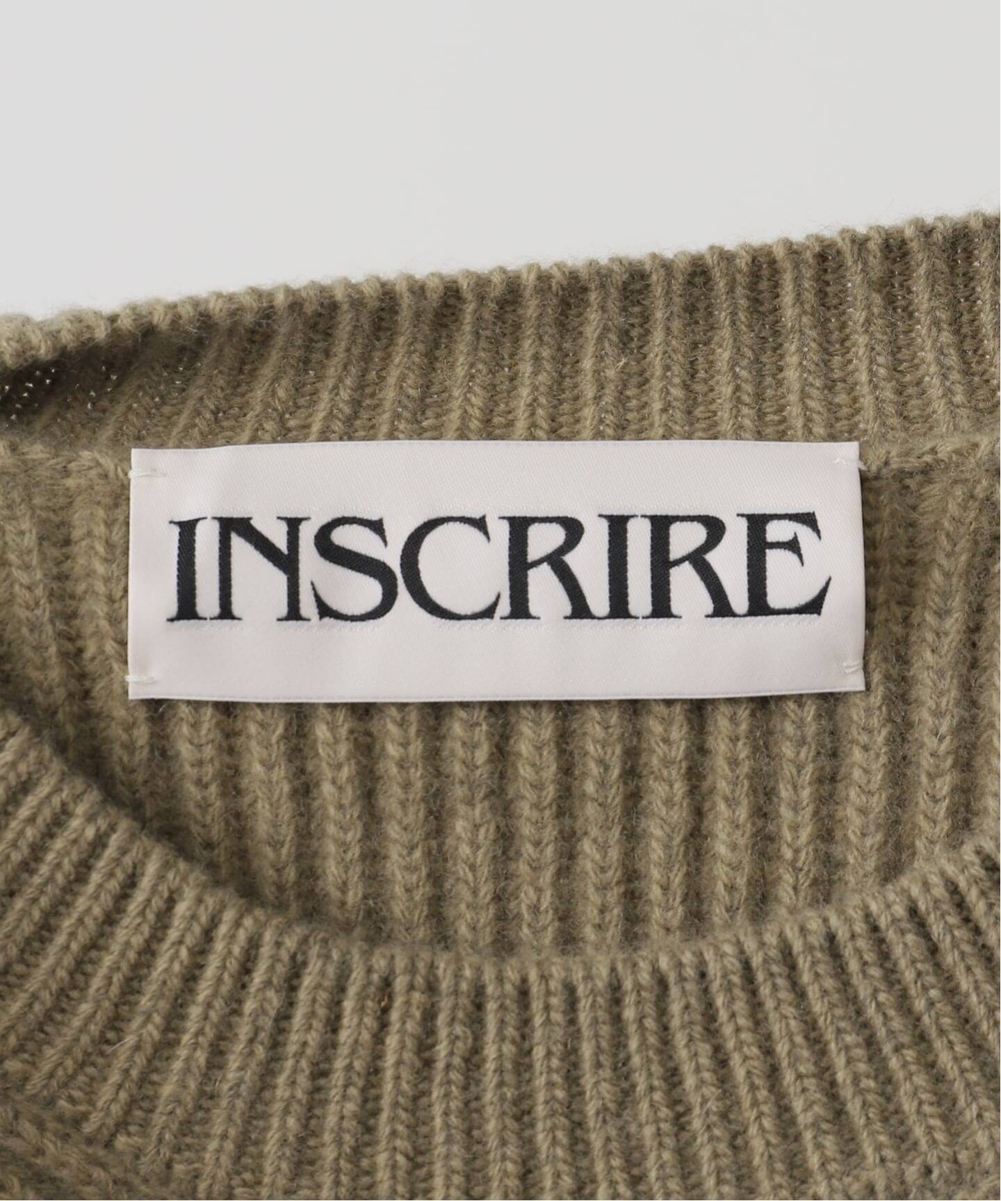 mame INSCRIRE アンスクリア ケーブルニット INSCRIRE（アンスクリア） ニット セーター 「INSCRIRE/アンスクリア