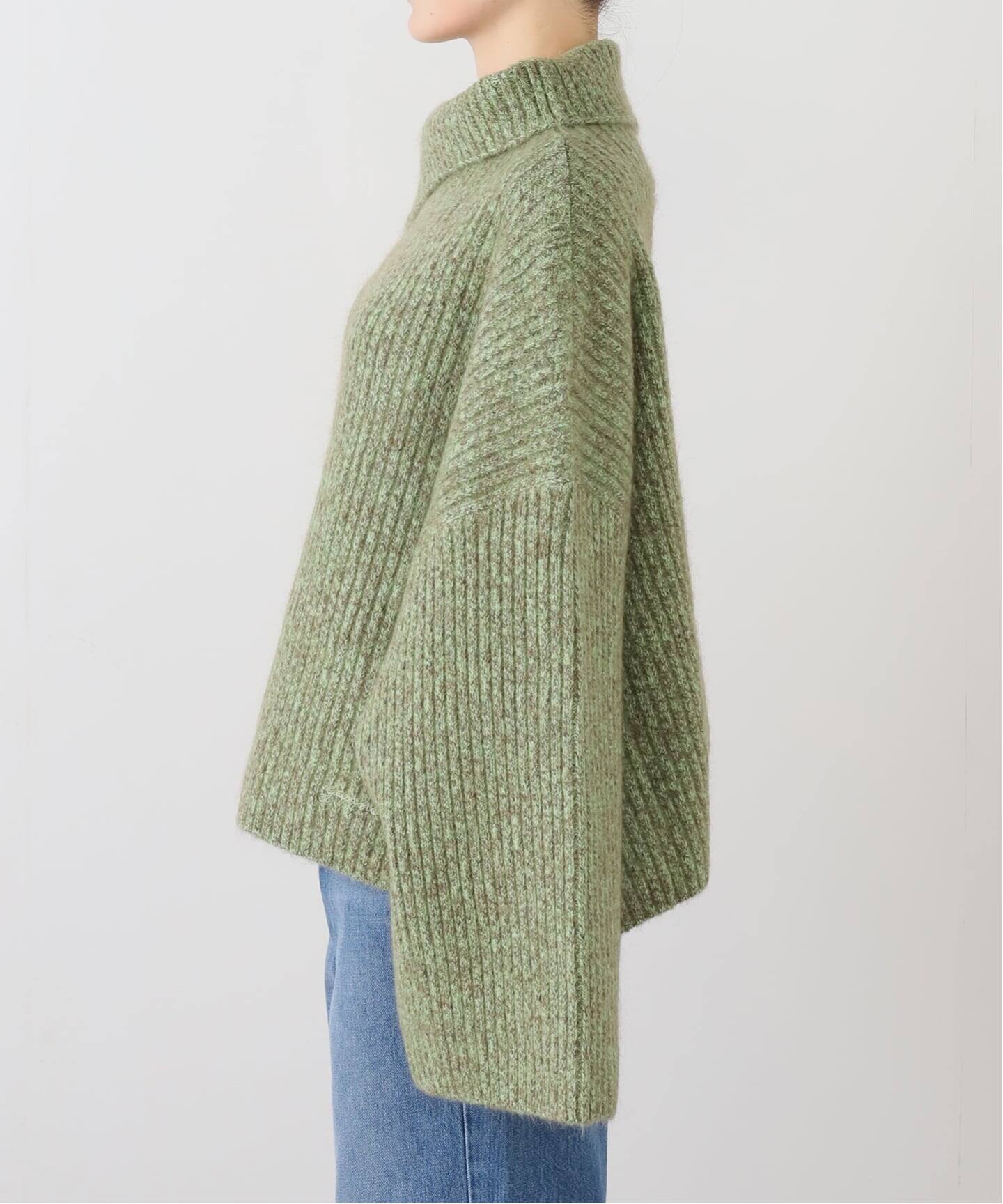 GANNI/ガニー】Melange Brushed Mohair Oversized S：ニット（ニット 