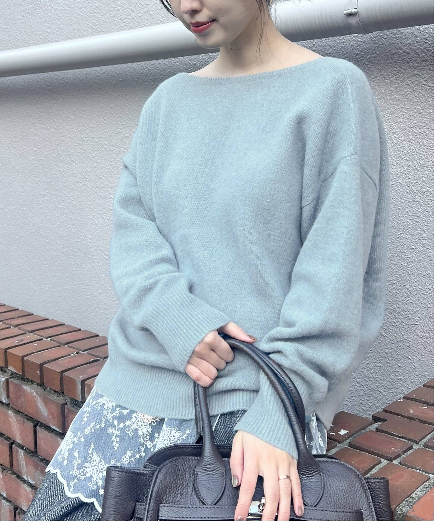 FOX WOOL 2WAY Vネックプルオーバー（ニット／セーター）｜JOURNAL