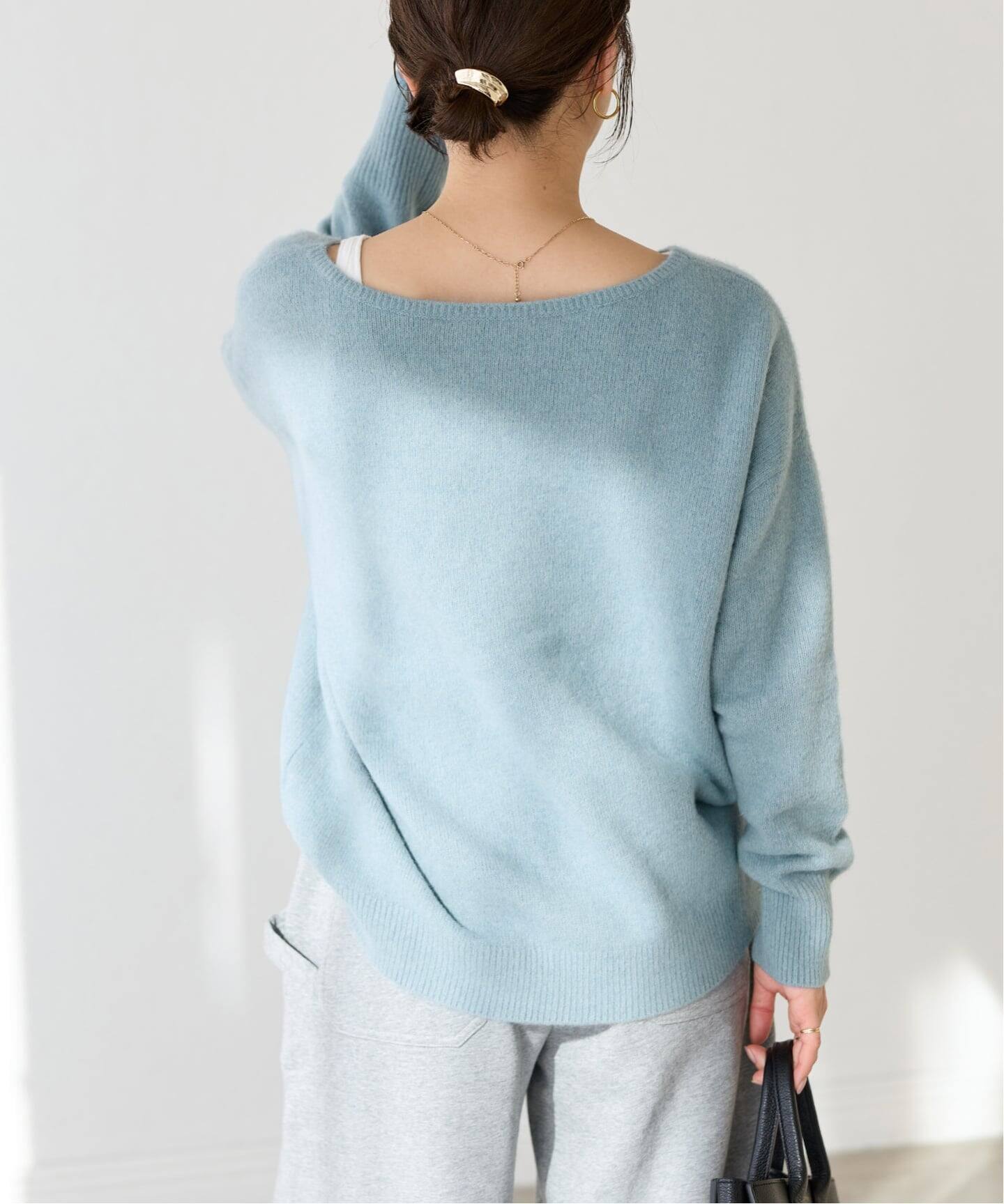 FOX WOOL 2WAY Vネックプルオーバー（ニット／セーター）｜JOURNAL