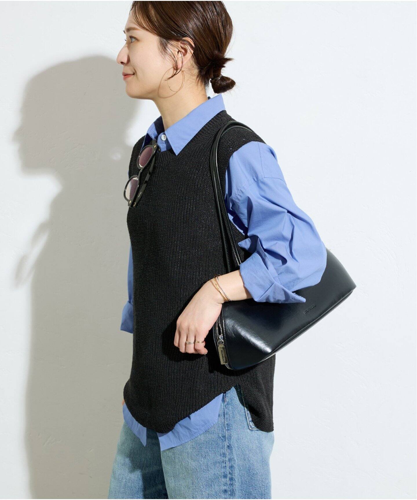 JOURNAL STANDARD◆ベスト/--/ポリエステル/BRW/無地/23-011-400-9090-3-0 JOURNAL STANDARD(ジャーナルスタンダード) / ベスト