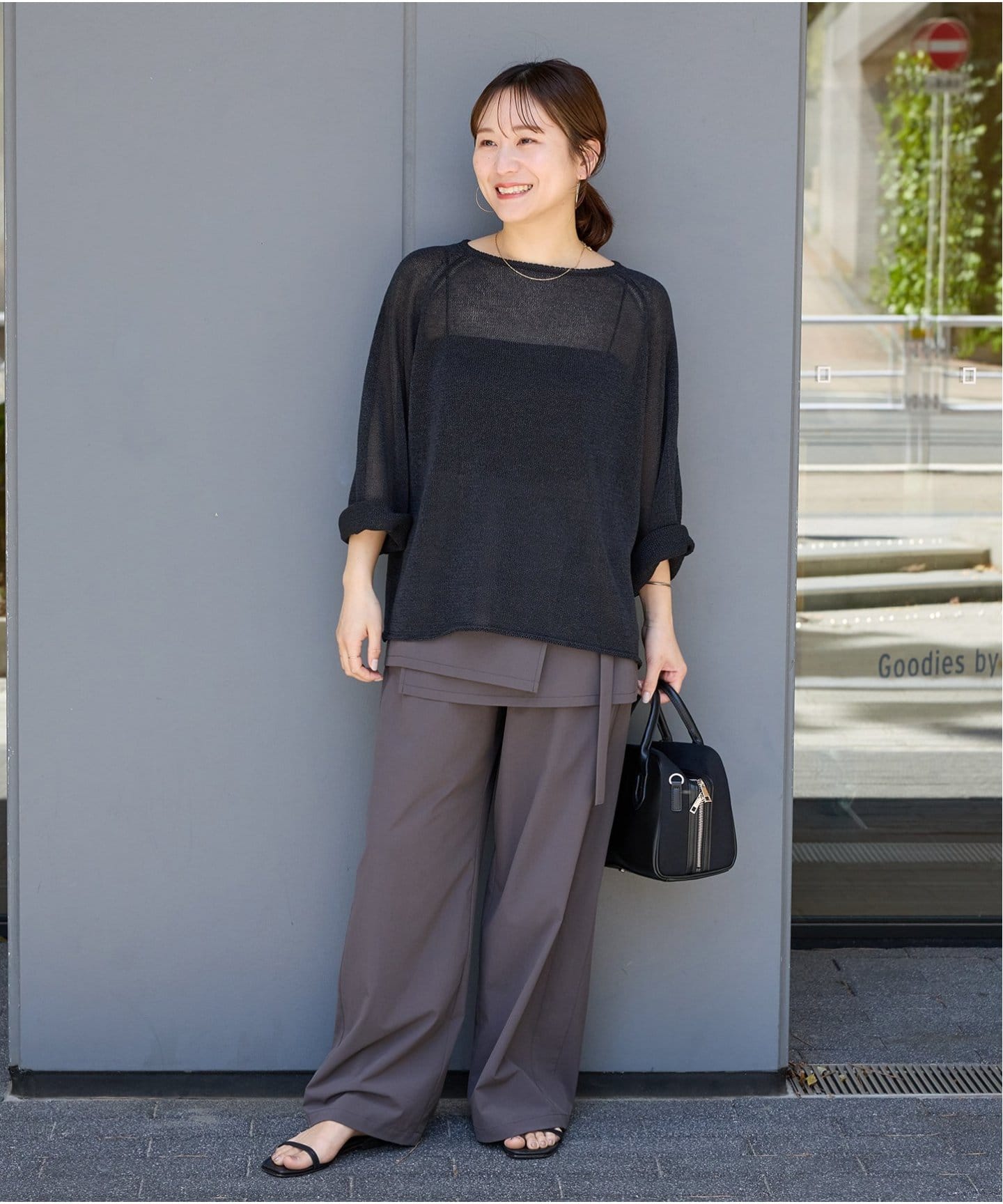 JOURNAL STANDARD ペーパーヤーンサマーニットプルオーバー 美品 ペーパーヤーンサマーニットプルオーバー（ニット／セーター