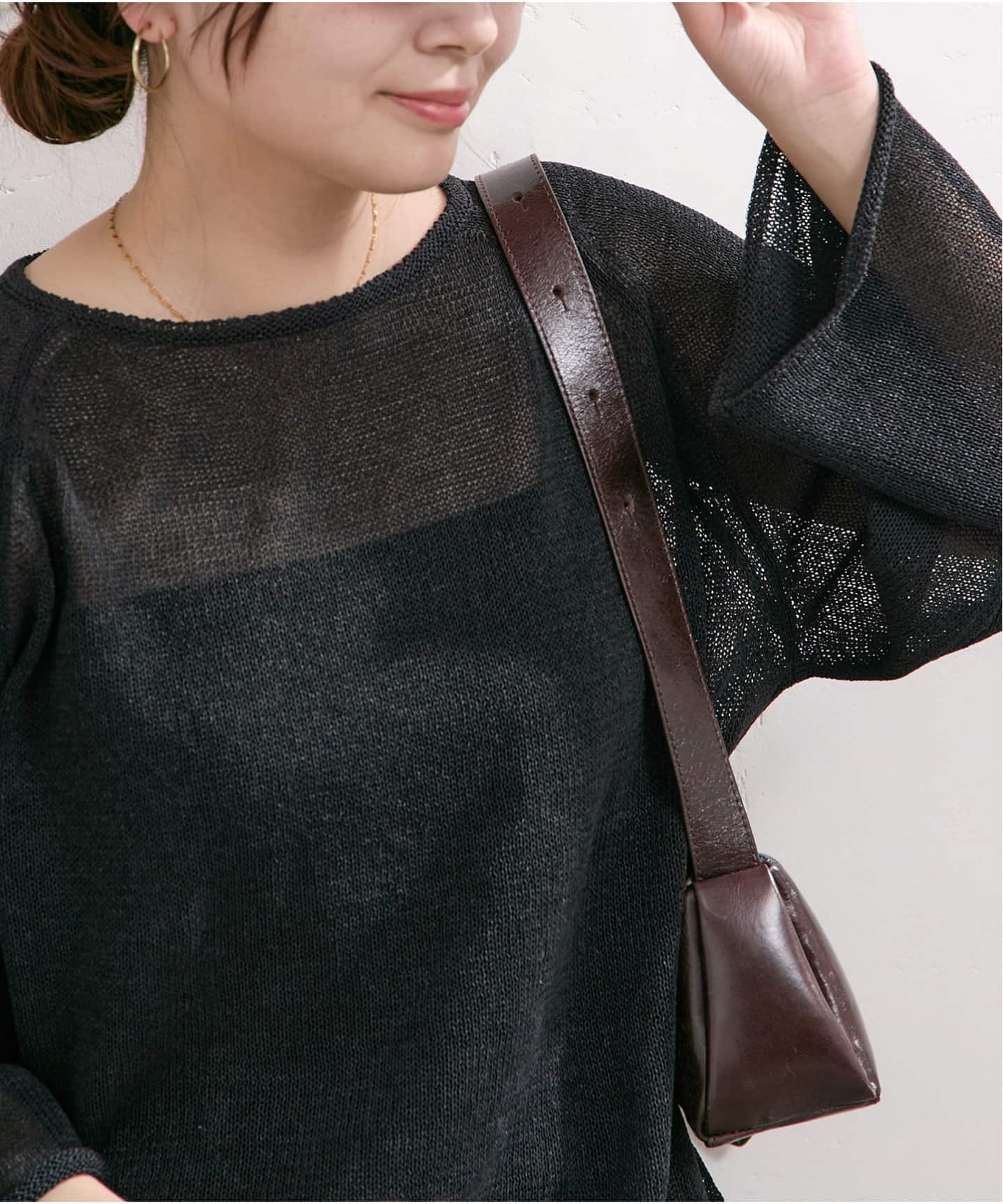 JOURNAL STANDARD ペーパーヤーンサマーニットプルオーバー 美品 ペーパーヤーンサマーニットプルオーバー（ニット／セーター