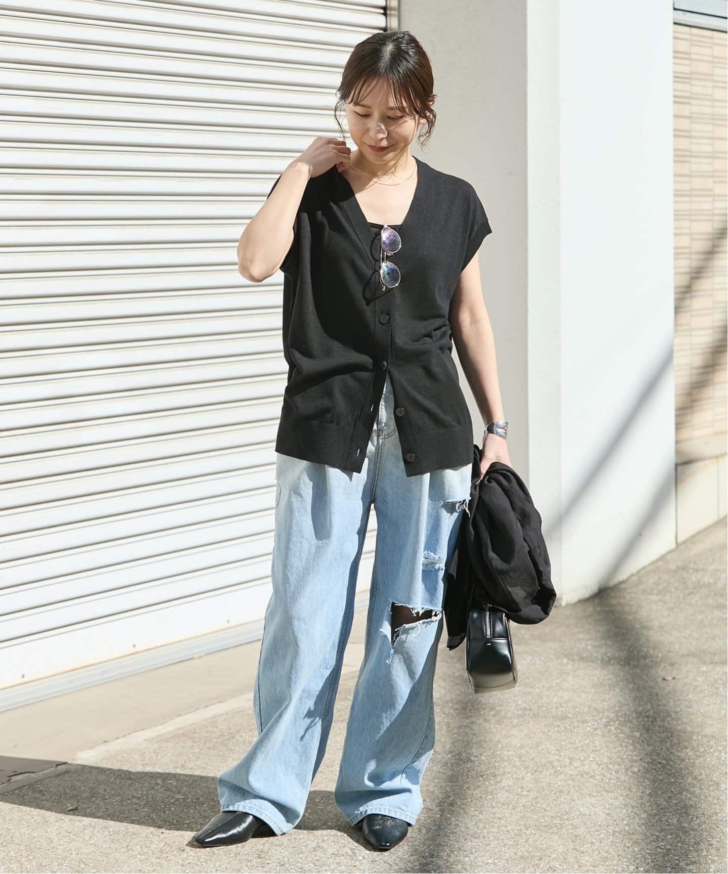 かぐれ（カグレ）の「リネンレーヨンベスト（ベスト）」 - WEAR