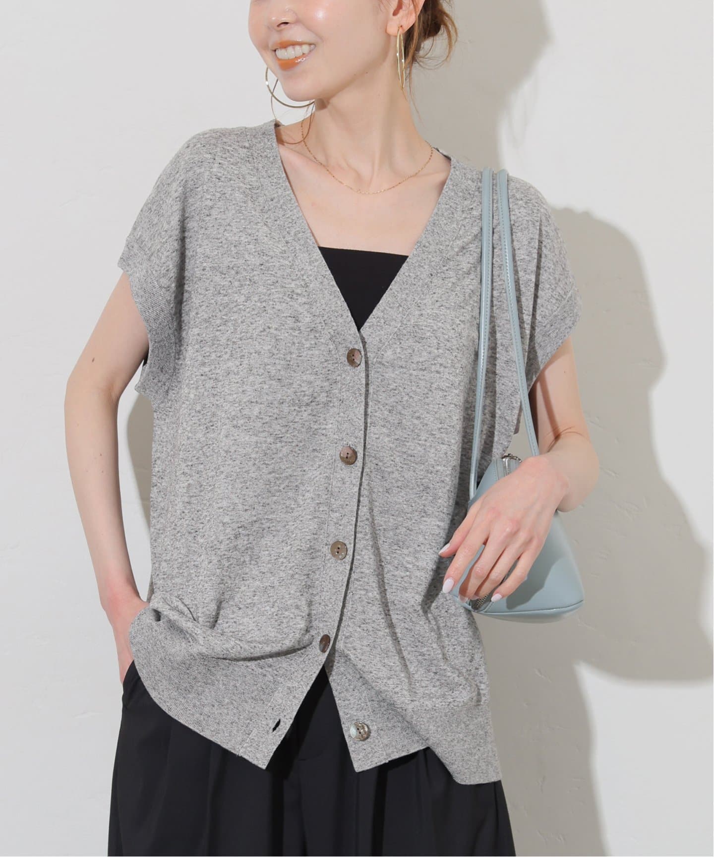 JOURNAL STANDARD リネンレーヨンニュアンスベスト リネンレーヨンニュアンスベスト（ベスト）｜JOURNAL STANDARD