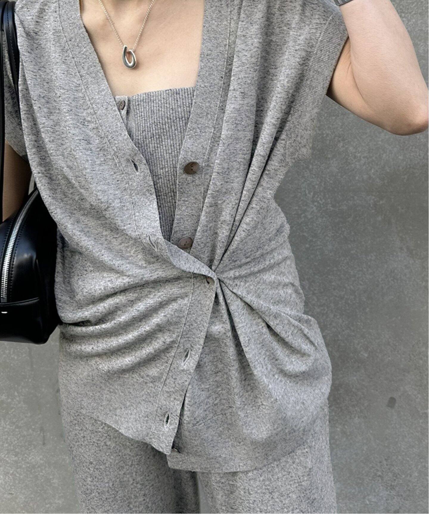 リネンレーヨンニュアンスベスト（ベスト）｜JOURNAL STANDARD