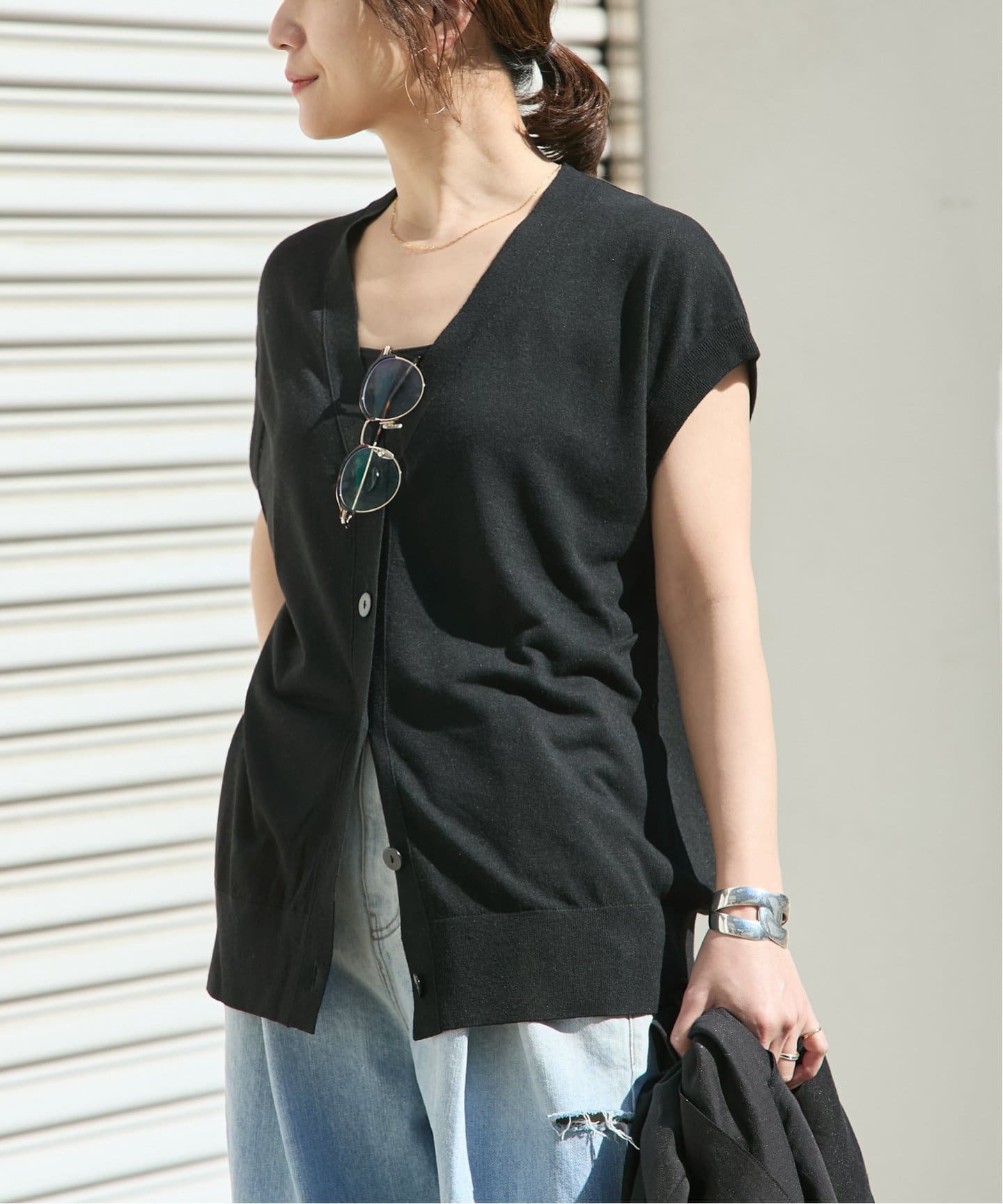 かぐれ　リネンレーヨンベスト かぐれ（カグレ）の「リネンレーヨンベスト（ベスト）」 - WEAR