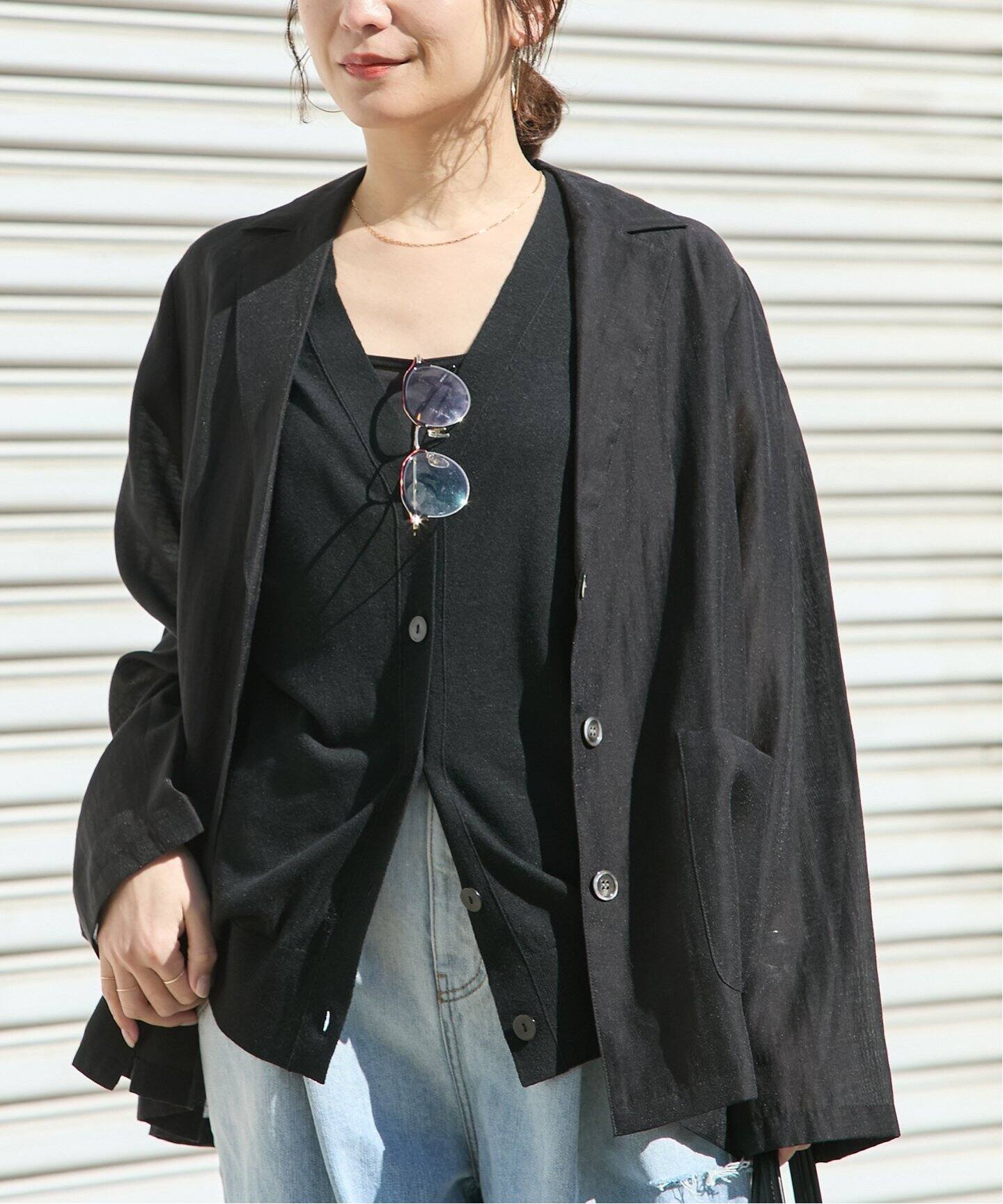 追加2》リネンレーヨンニュアンスベスト（ベスト）｜JOURNAL