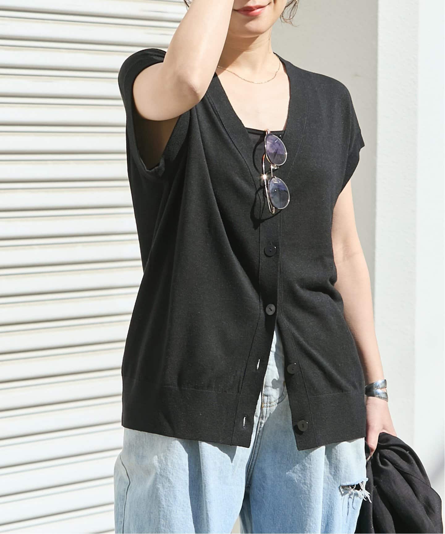 Journal Standar リネンレーヨンニュアンスベスト（タグ付） 追加3》リネンレーヨンニュアンスベスト（ベスト）｜JOURNAL