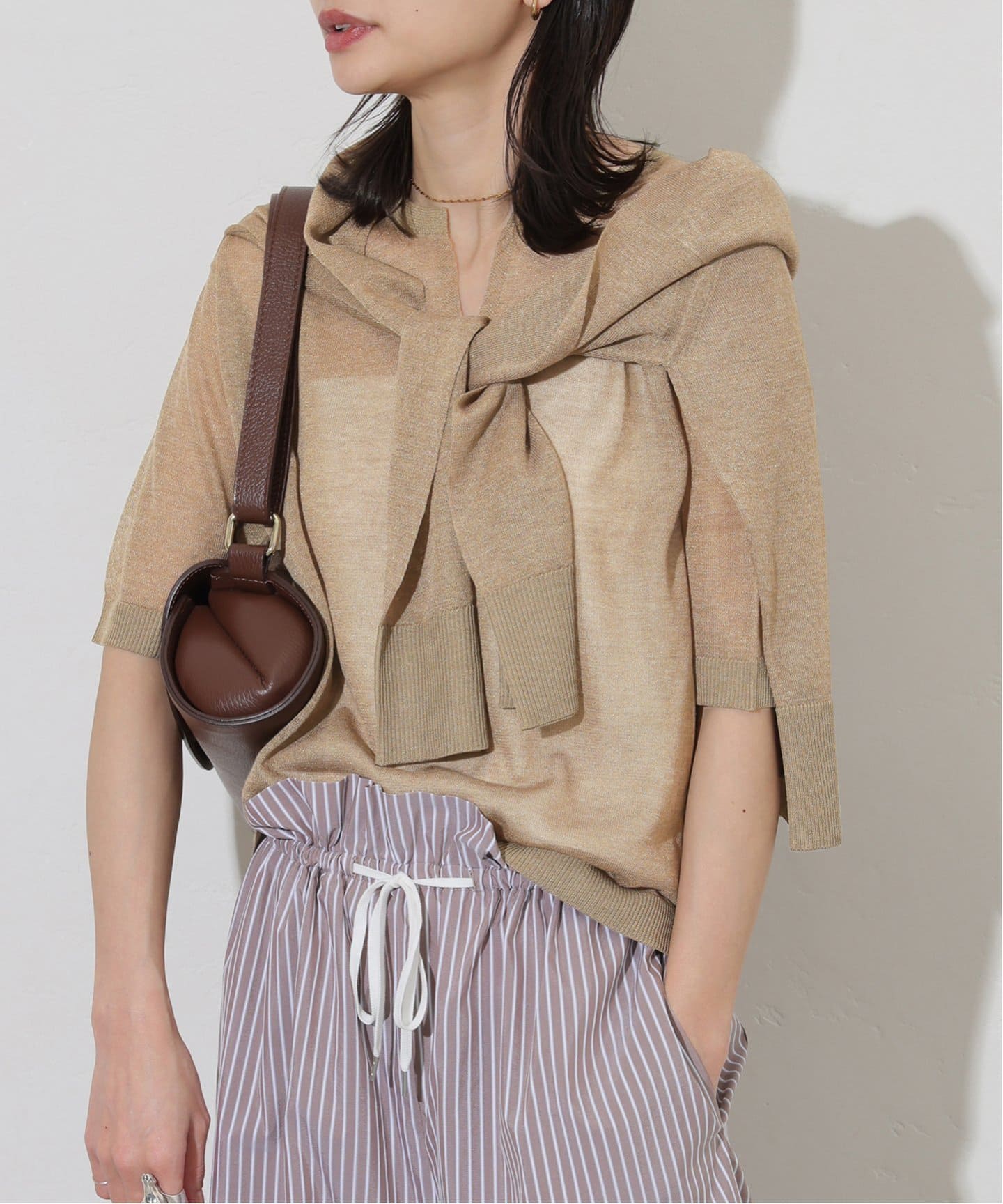 JOURNAL STANDARD アンサンブル ニット ベージュ ブラウン