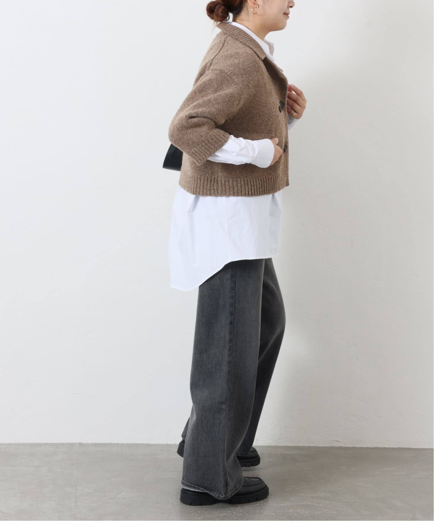 LANAMORETTA CROP ニットジャケット（カーディガン）｜JOURNAL