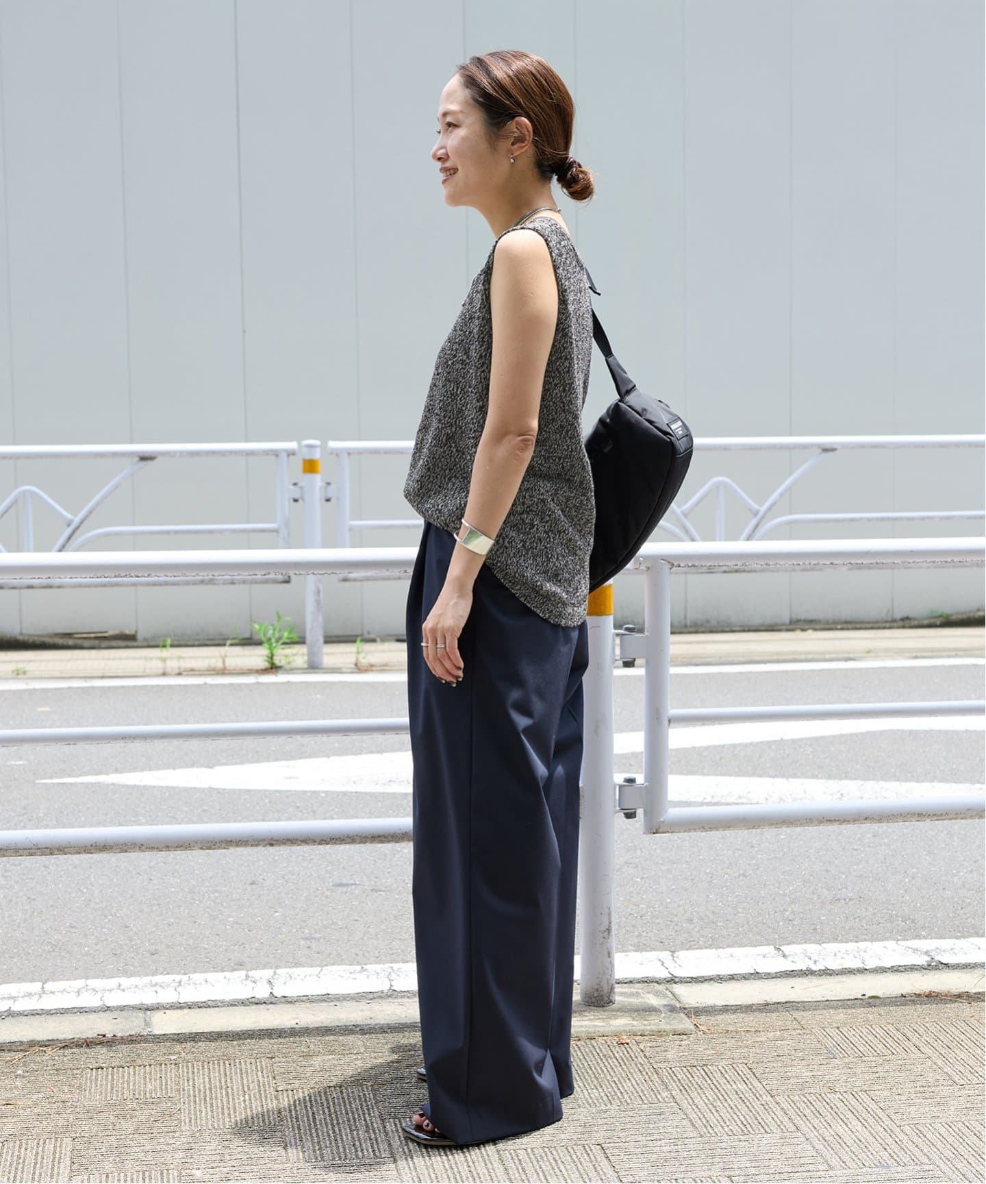 メランジスリーブレスニット（ニット／セーター）｜JOURNAL STANDARD