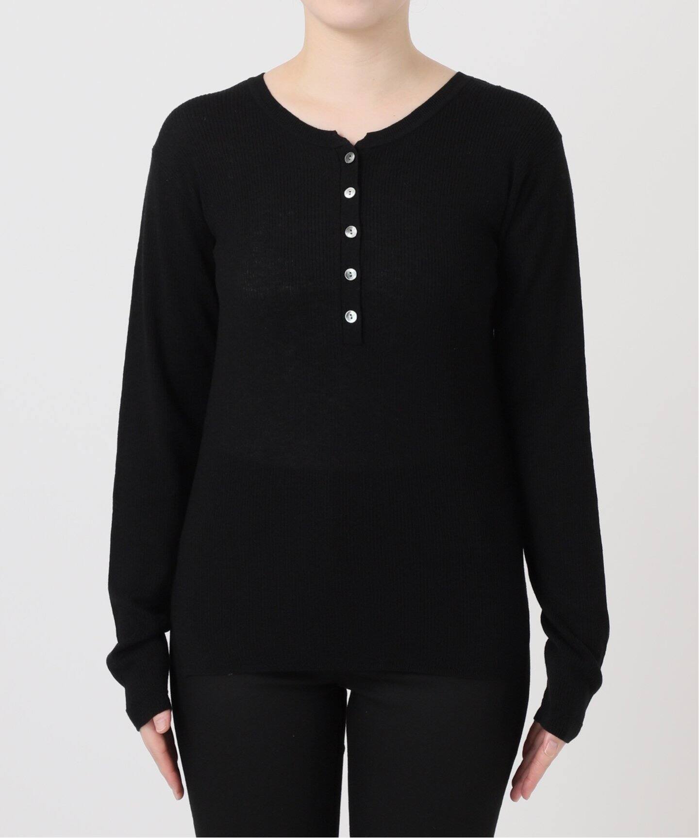 ウォッシャブル WPEヘンリープルオーバー（ニット／セーター