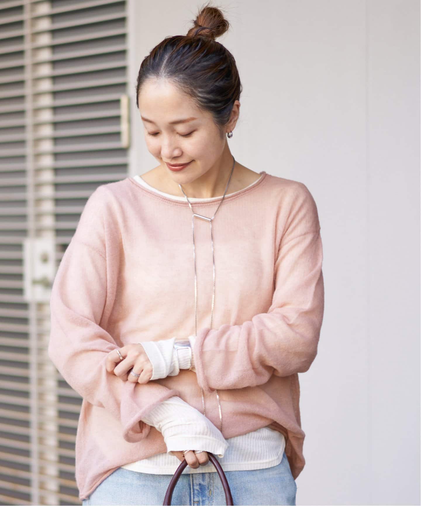 【美品】  JOURNAL STANDARD / ジャーナルスタンダード | 2024AW | アルパカミックスファークルーネックプルオーバー JOURNAL STANDARD 【美品】 / ジャーナルスタンダード | 2024AW