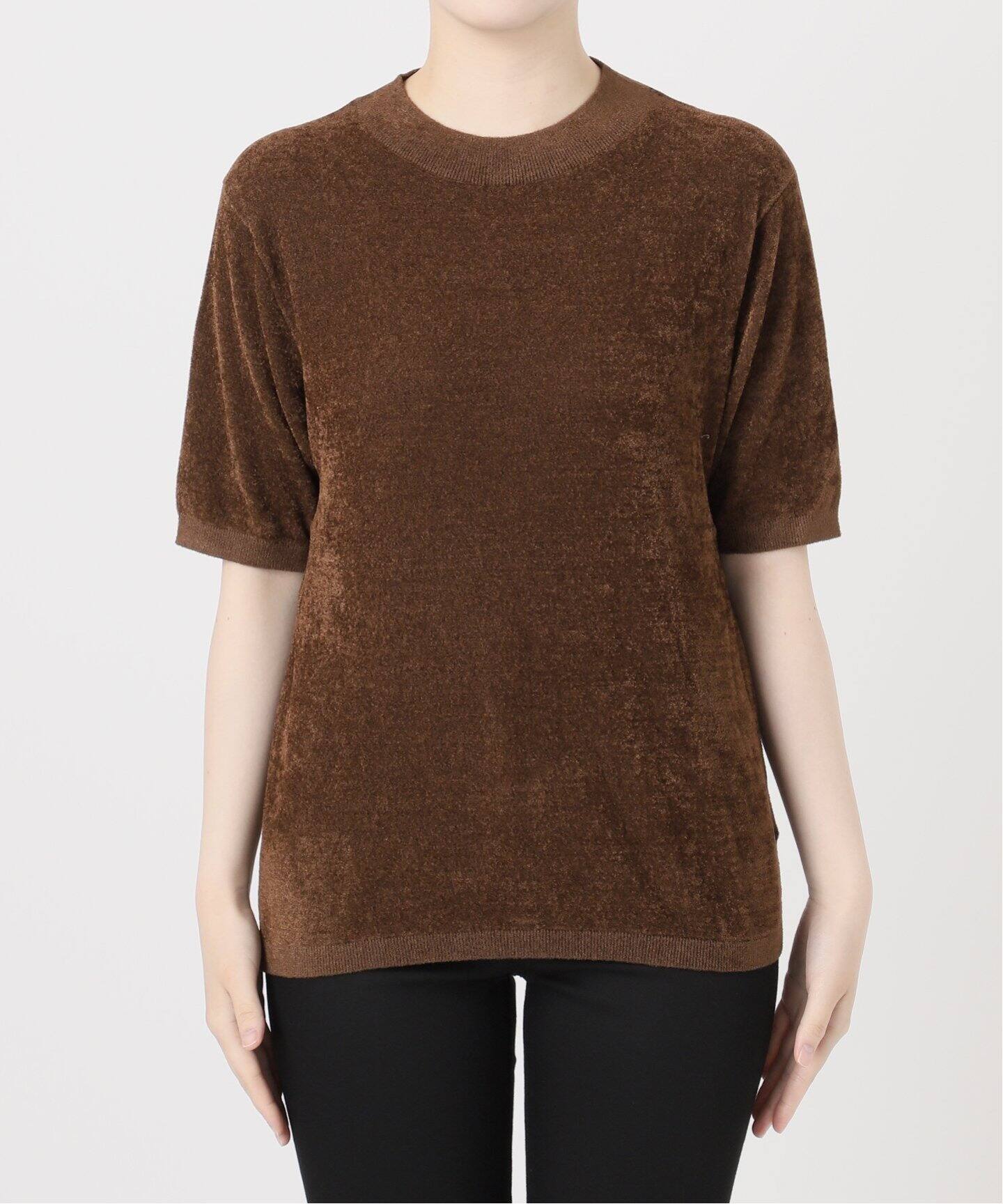 ベロアニット モックネック （バンドセット）（ニット／セーター