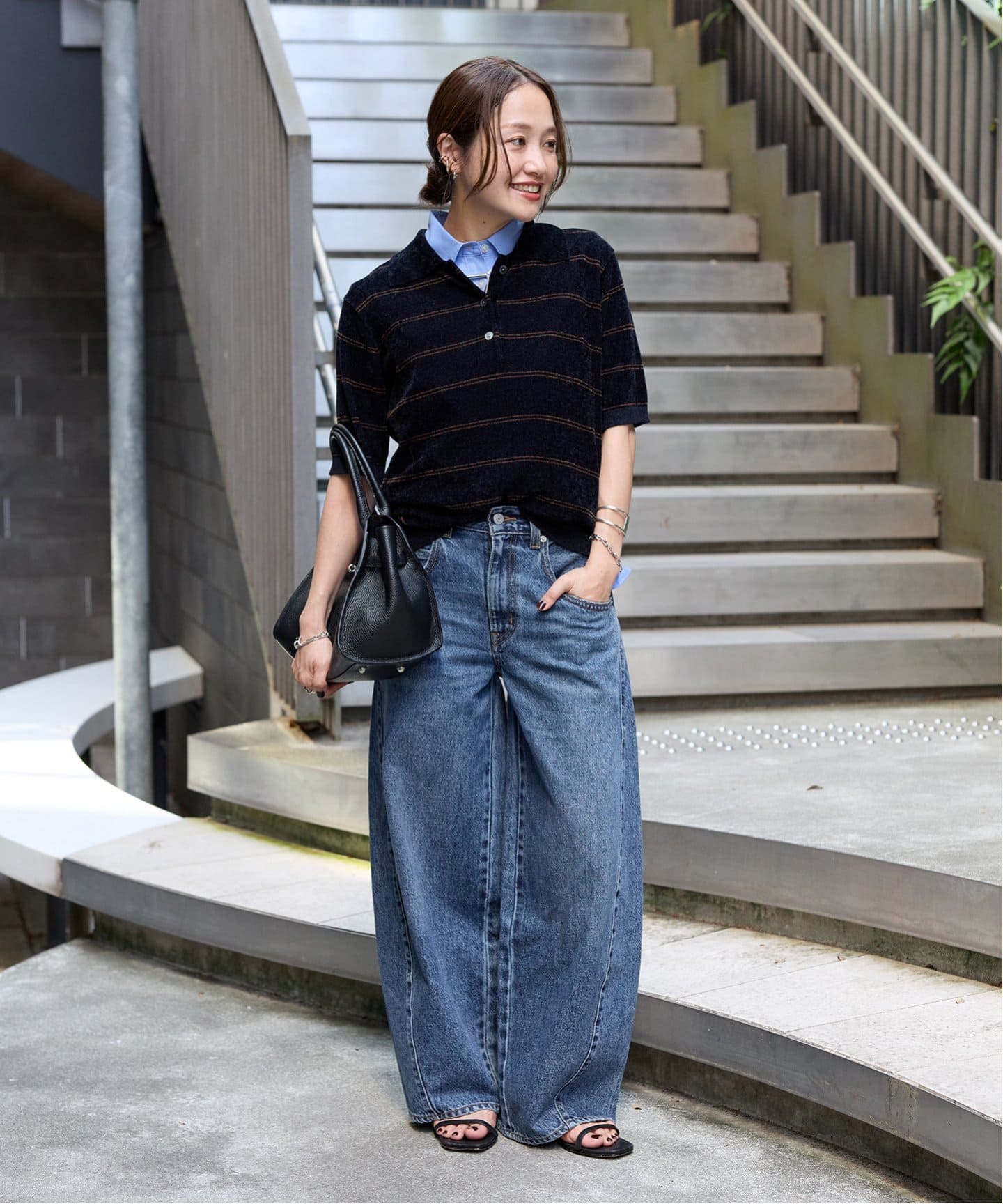 ベロアニット ポロシャツ（ニット／セーター）｜JOURNAL STANDARD