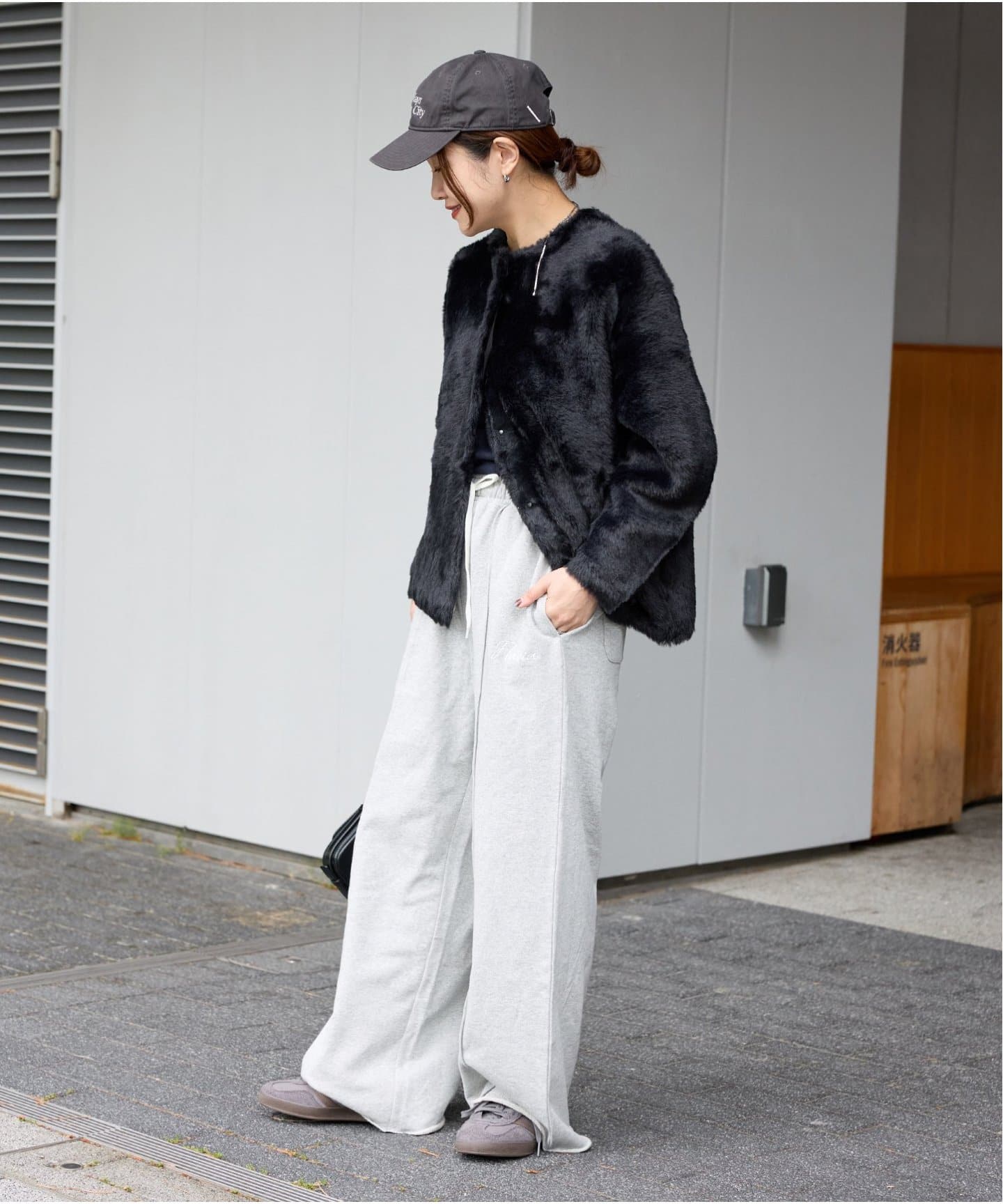 JOURNAL STANDARD ダブルフェイスフェザークルーネックカーディガン JOURNAL STANDARD カーディガン 「追加」ダブルフェイスフェザー